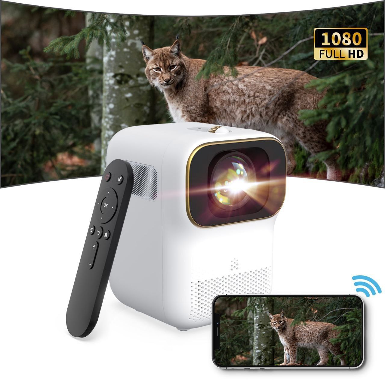 پروژکتور حرفه ای wewatch v30 mini projector