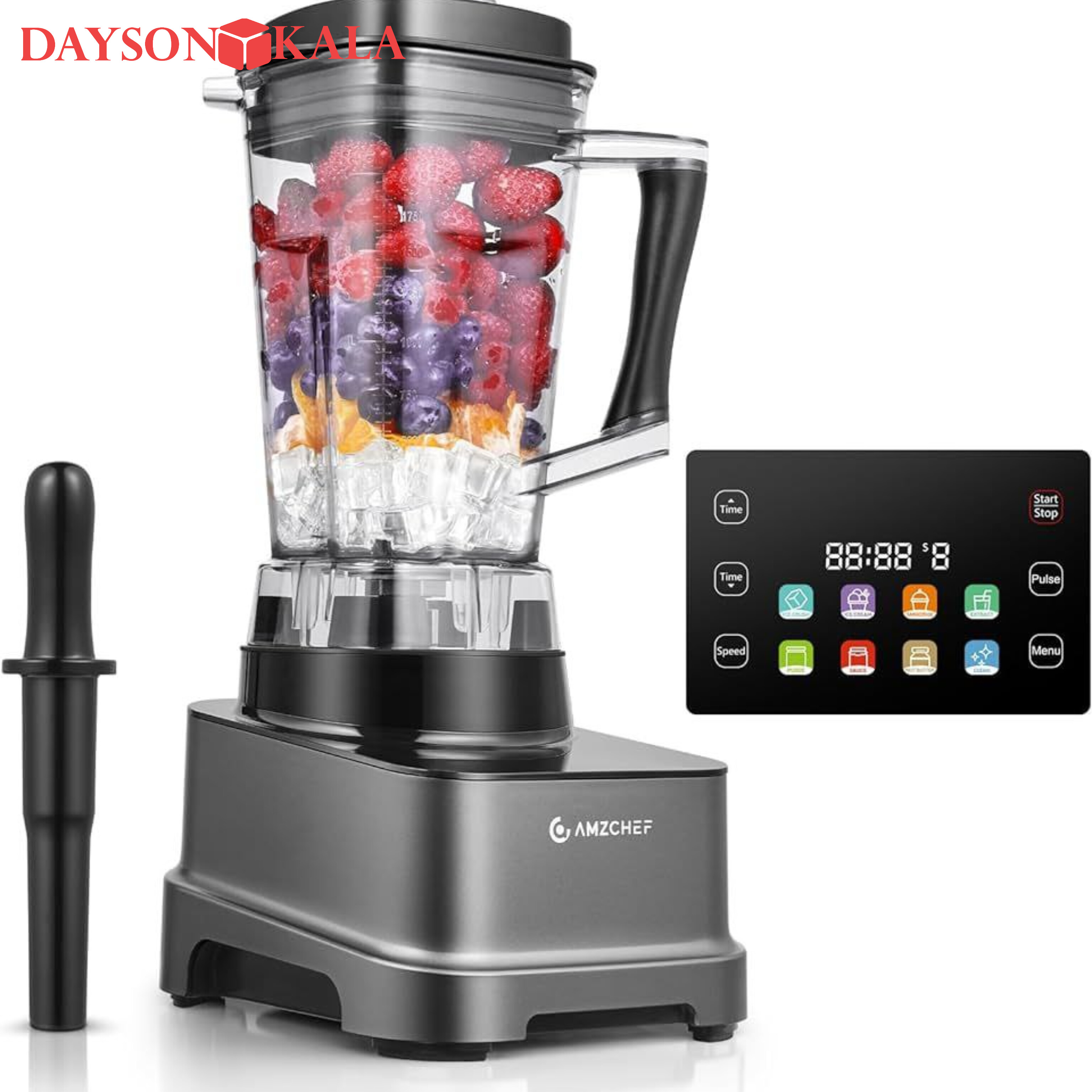 مخلوط کن فوق حرفه‌ای AMZACHEF XL-05