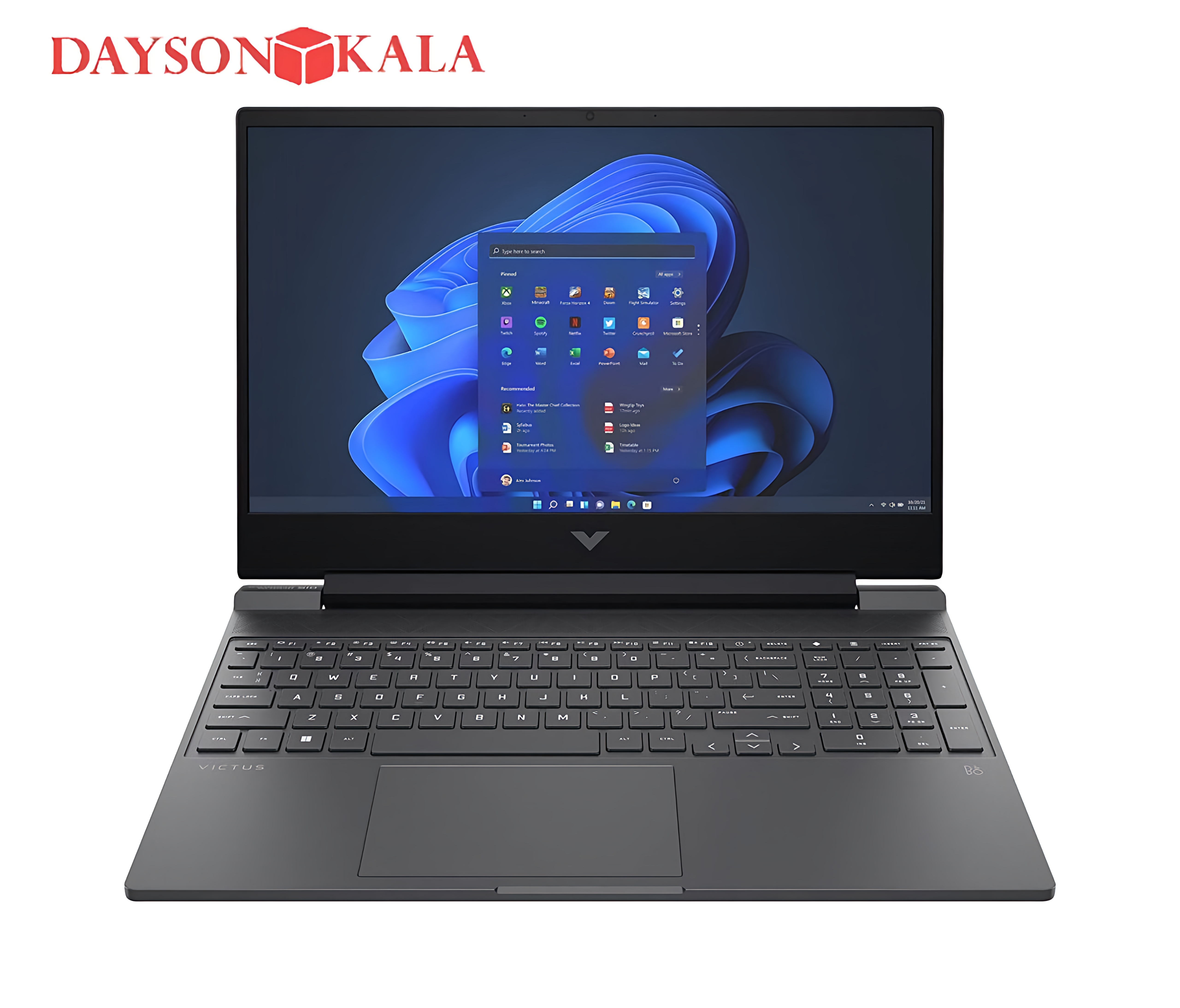 لپ تاپ برند HP مدل victus Gaming 16
