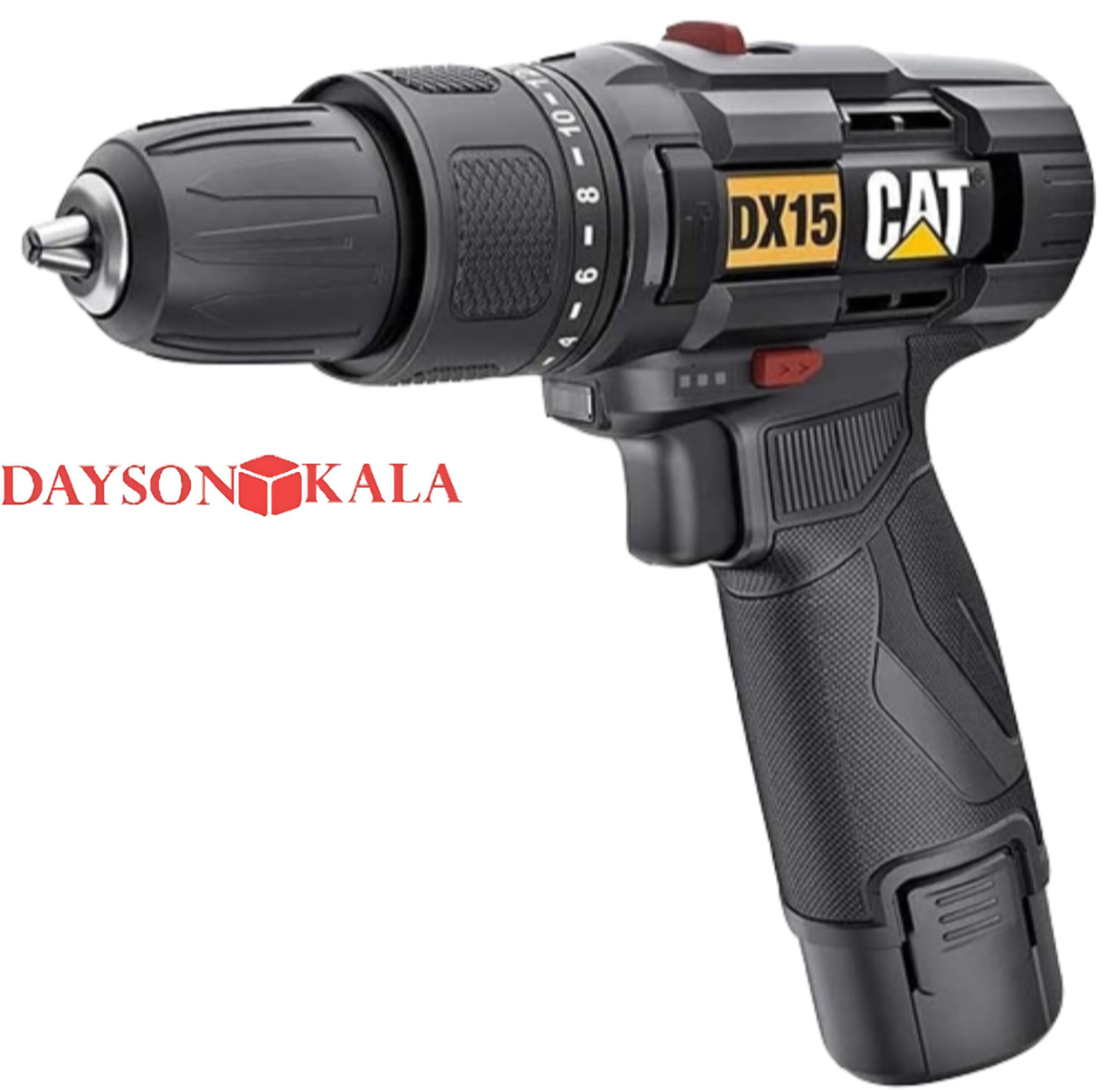 دریل چکشی شارژی کاترپیلار مدل dx15