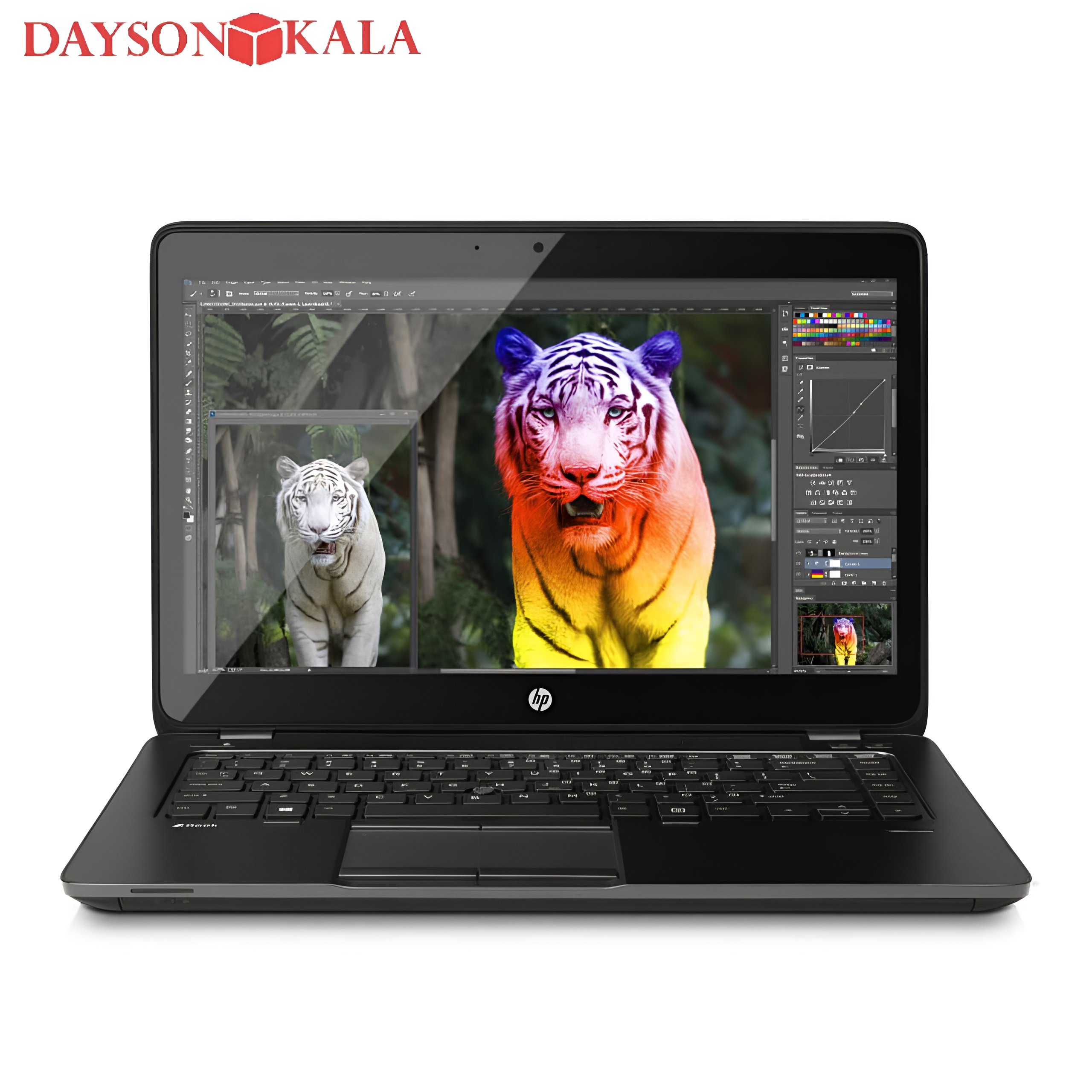 لپ تاپ hp zbook پردازنده i75600U رم ۱۶