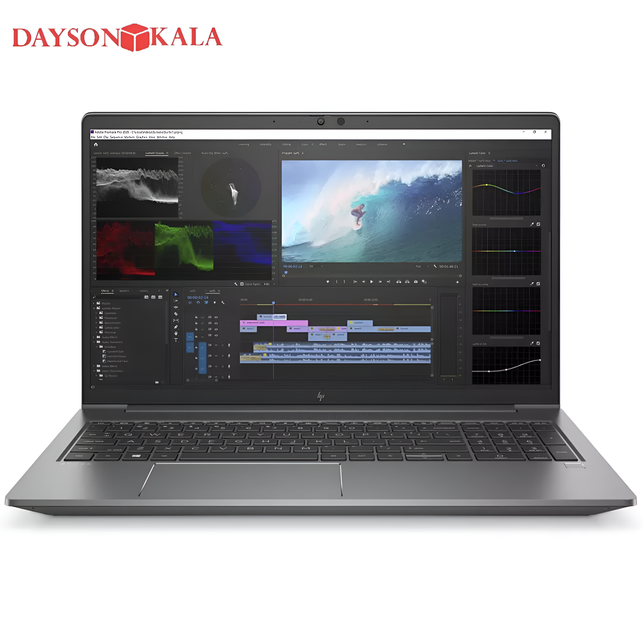 لپ تاپ HP zbook power 15 G7 پردازنده i7-10850H رم 8
