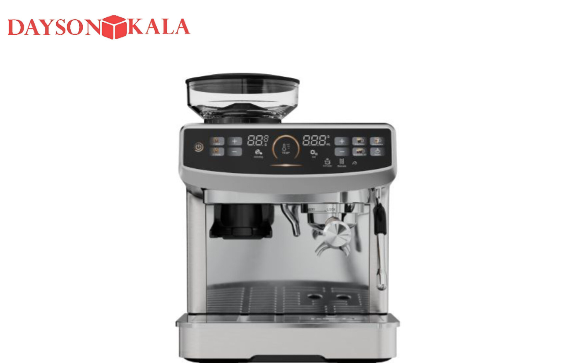 اسپرسو ساز حرفه ای نیمه صنعتی برند گریمن مدل GR_EM506