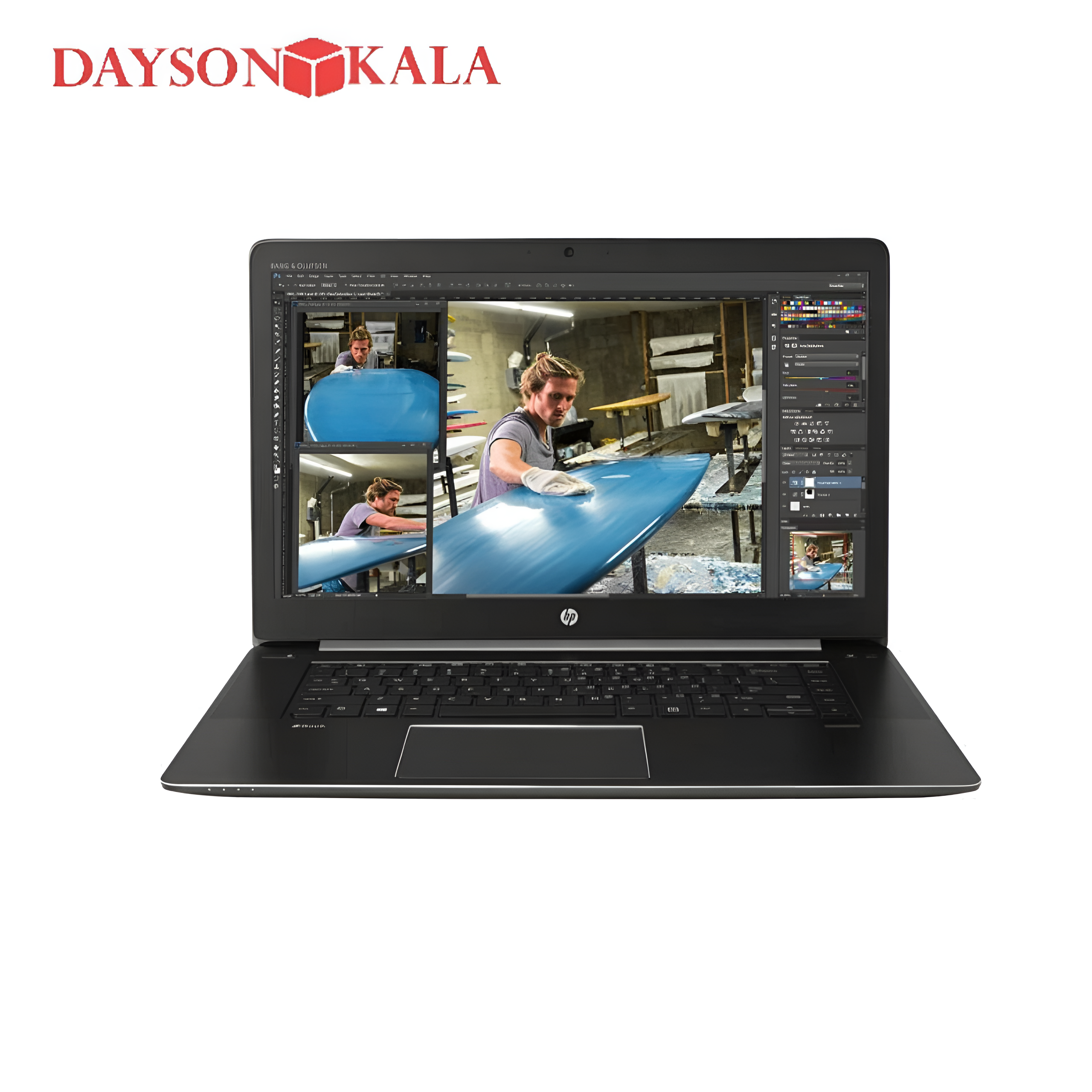 لپ تاپ HP zbook studio G3 Touch پردازنده i7 6700HQ رم ۱۶ (استوک)