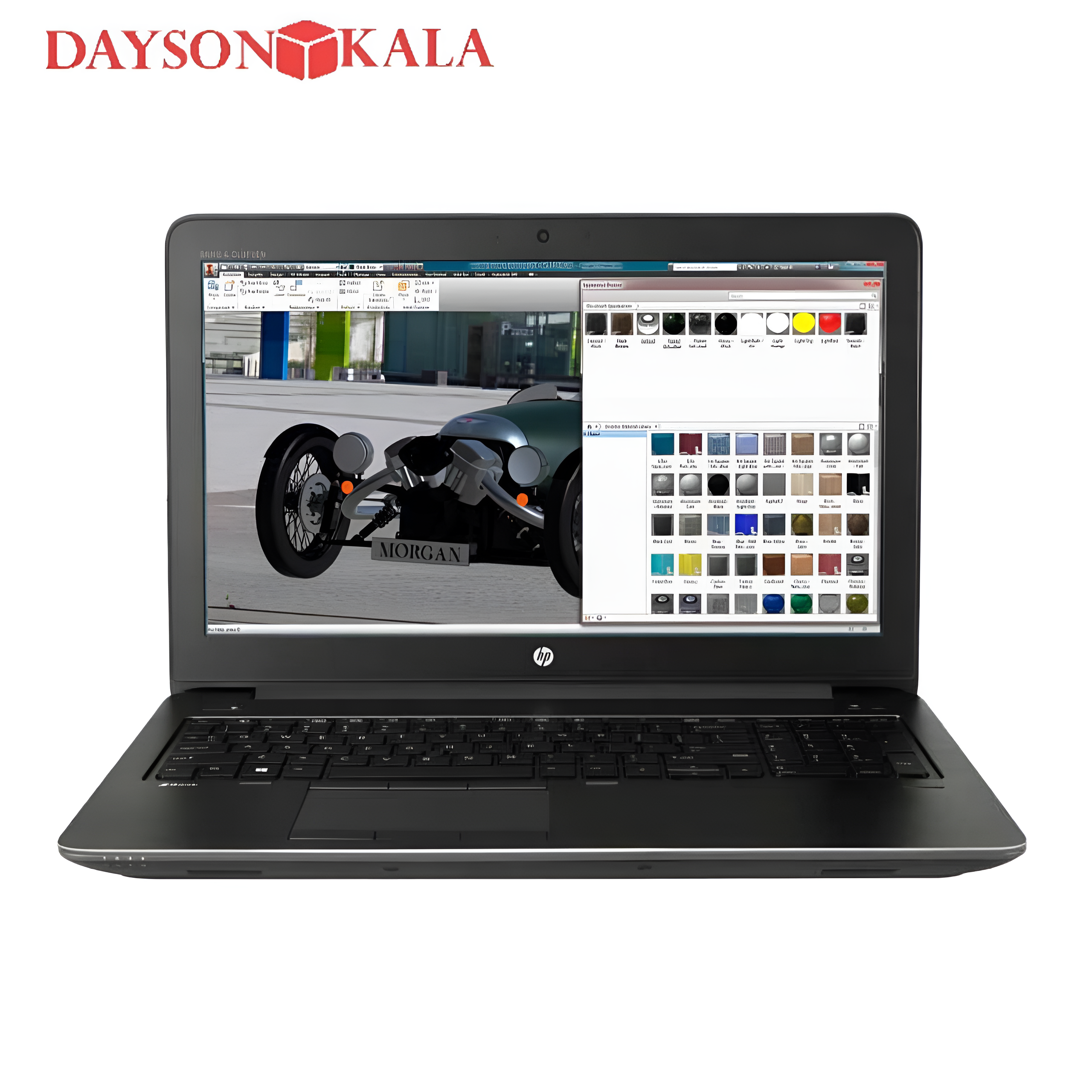 لپ تاپ HP zbook studio G3پردازنده i7 6700HQ رم ۱۶ (استوک)