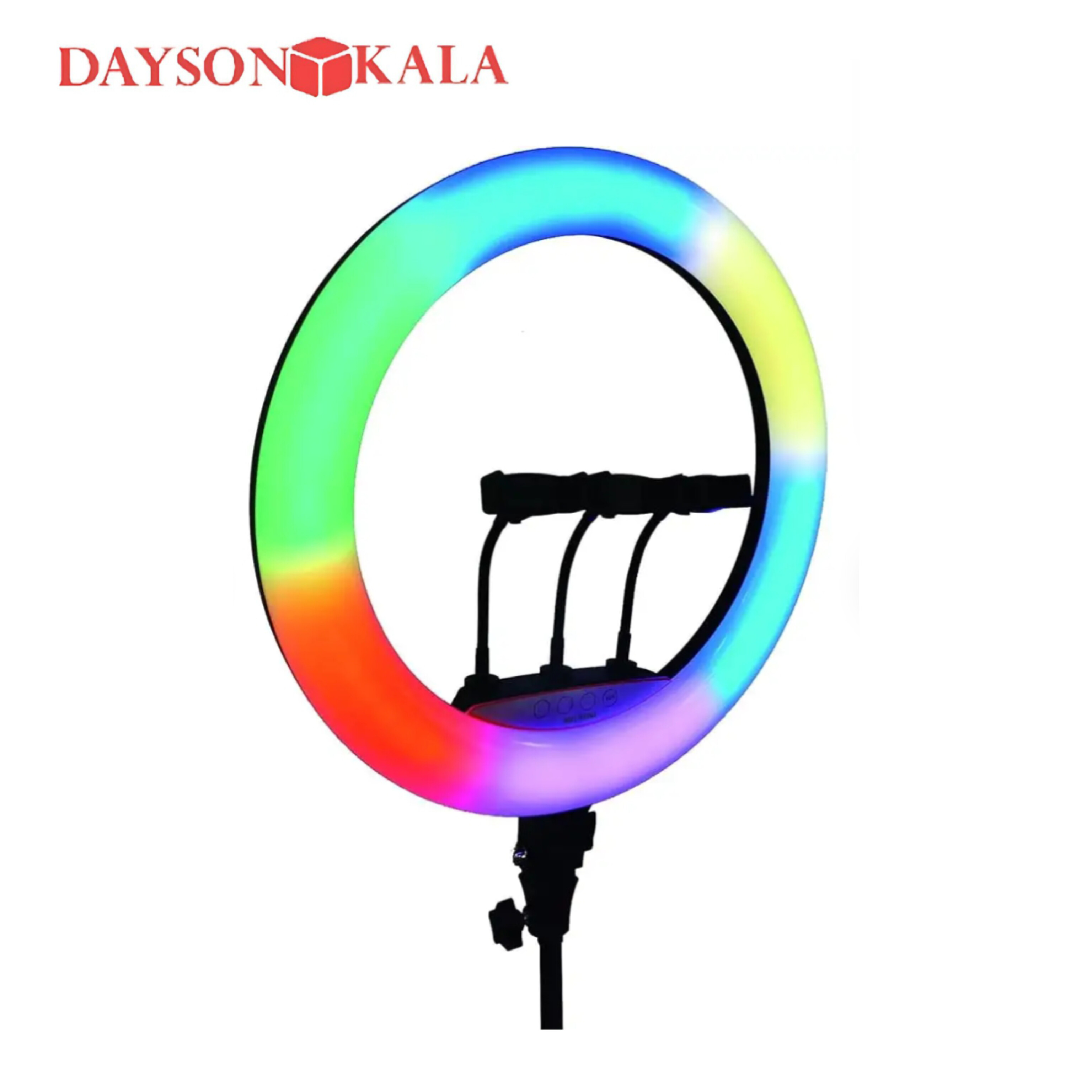رینگ لایت ۲۲ اینچ گرین لاین مدل RGB RING LIGHT