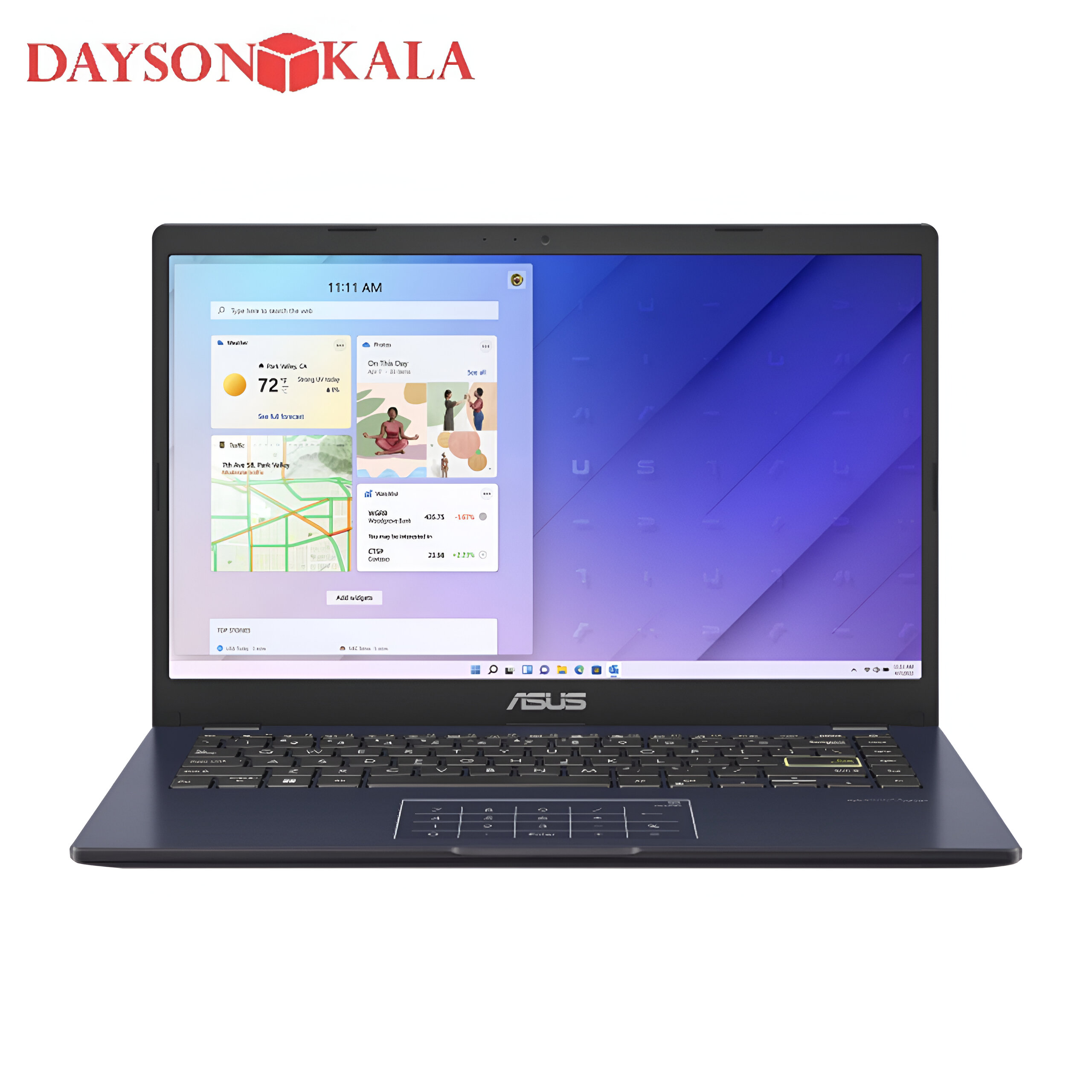 لپ‌تاپ 14 اینچی ایسوس Vivobook E410KA با پردازنده Celeron N4500، رم 4 گیگابایت، حافظه256