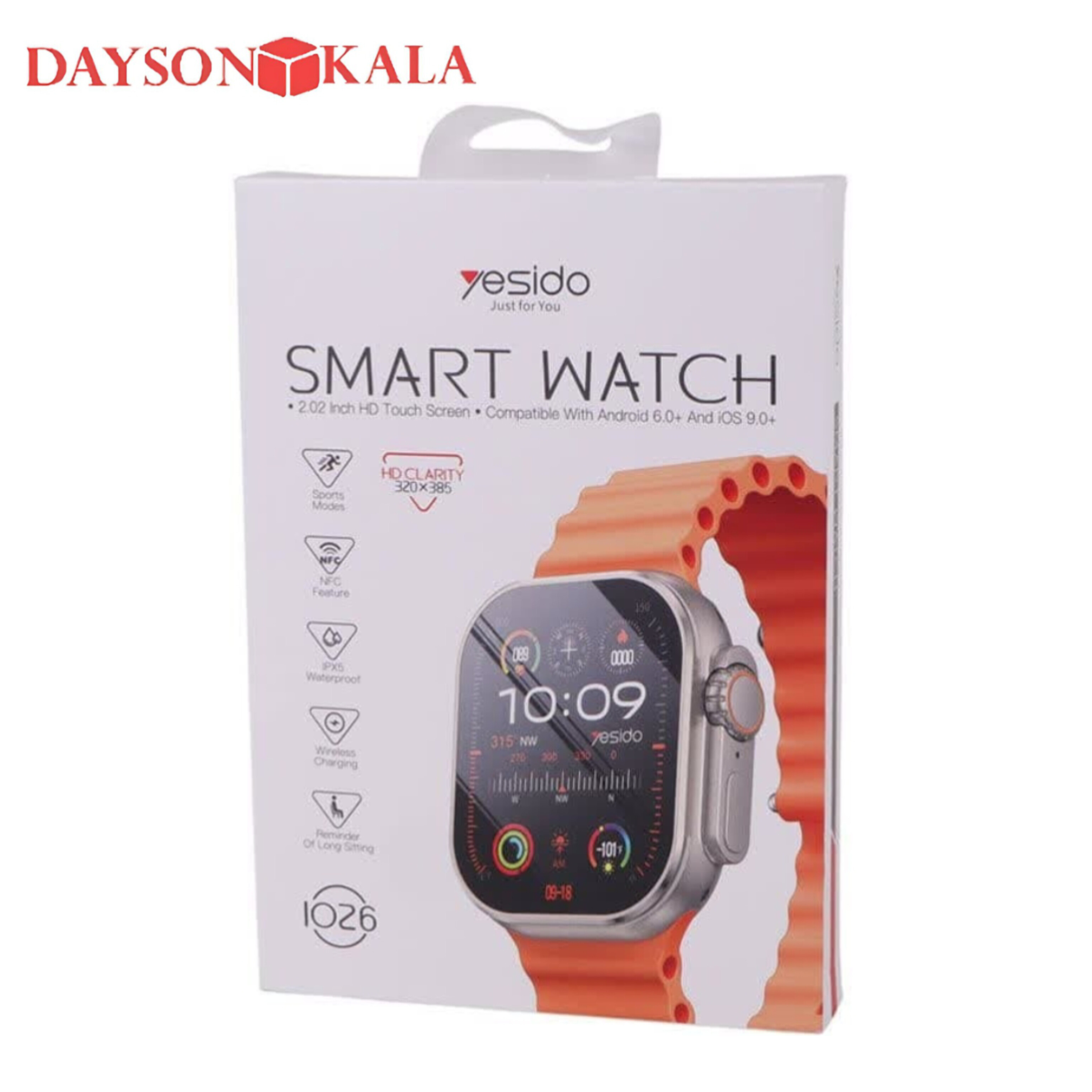 ساعت هوشمند یسیدو Yesido IO26 49mm