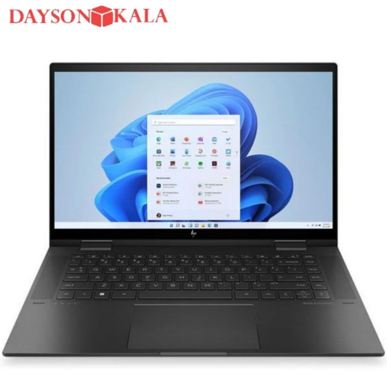 لپ تاپ HP Envy15 پردازنده i7-1355U رم 16 هارد512 نمایشگر15.6اینچ