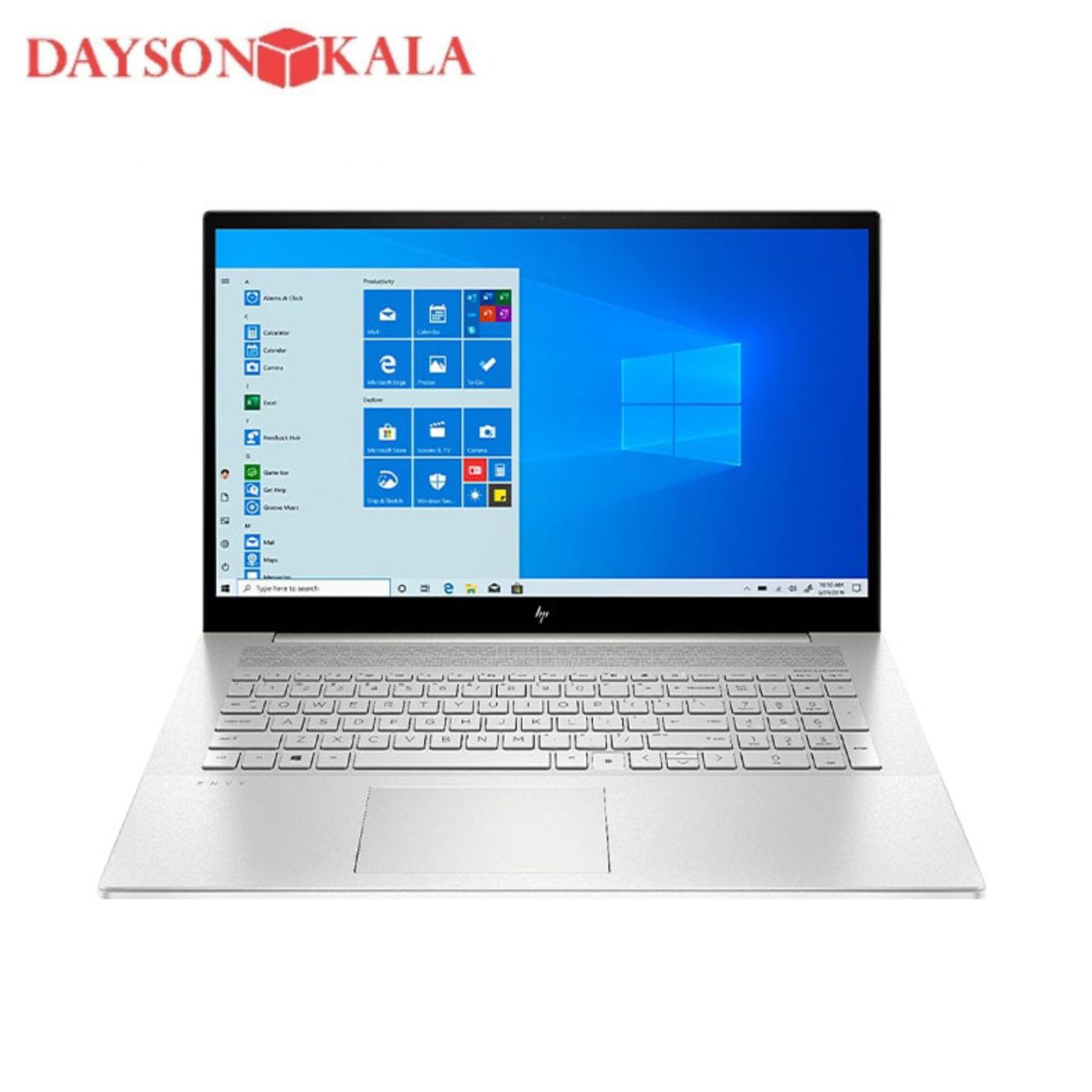 لپ تاپ HP Envy17 پردازنده i7-1165G7 رم16 هارد512 نمایشگر 17اینچ