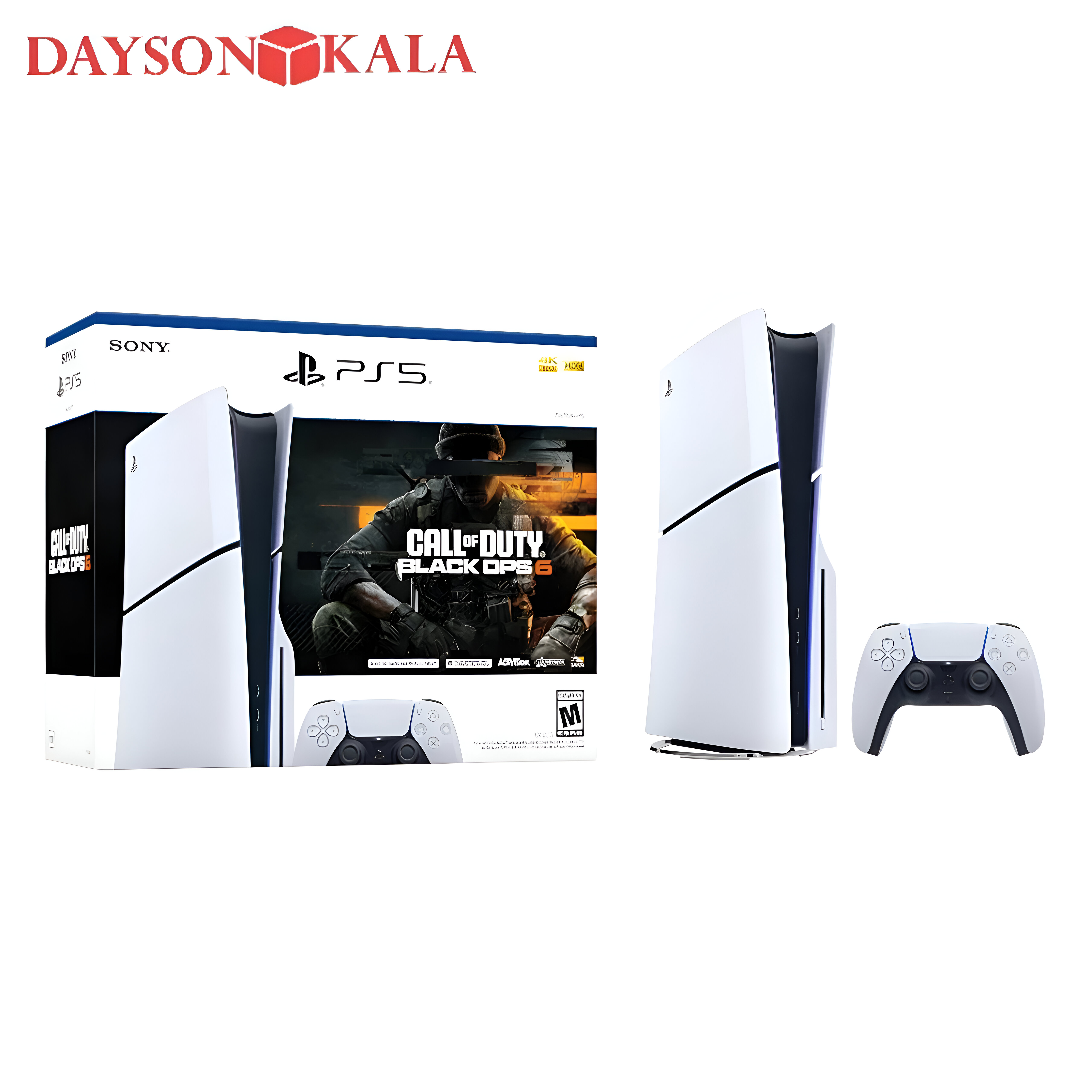 کنسول بازی سونی پلی استیشن 5 باندل Call of Duty Black Ops 6 مدل Slim