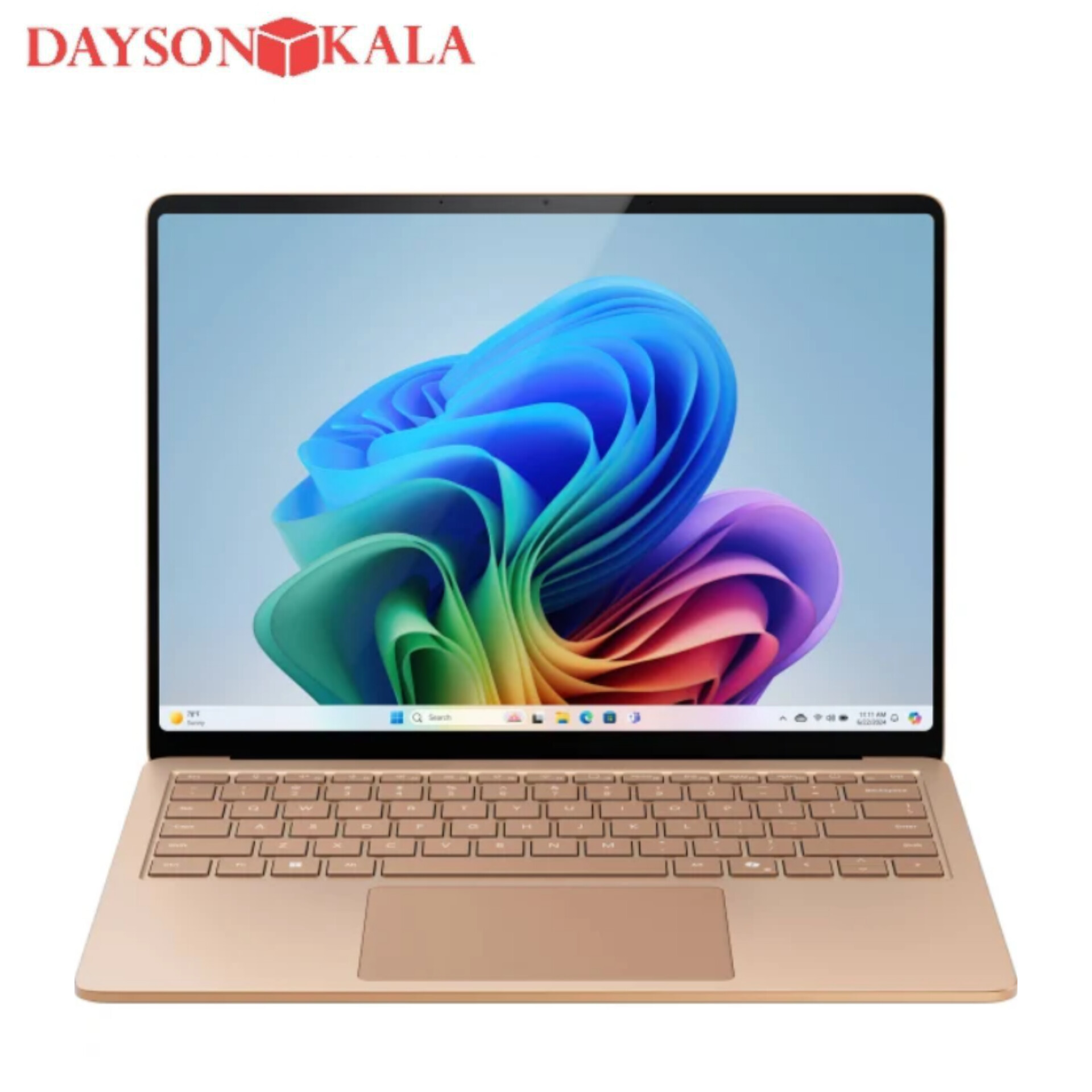 لپ تاپ surface 7 پردازنده snapdragon X10 رم 16 هارد 512 نمایشگر14اینچ