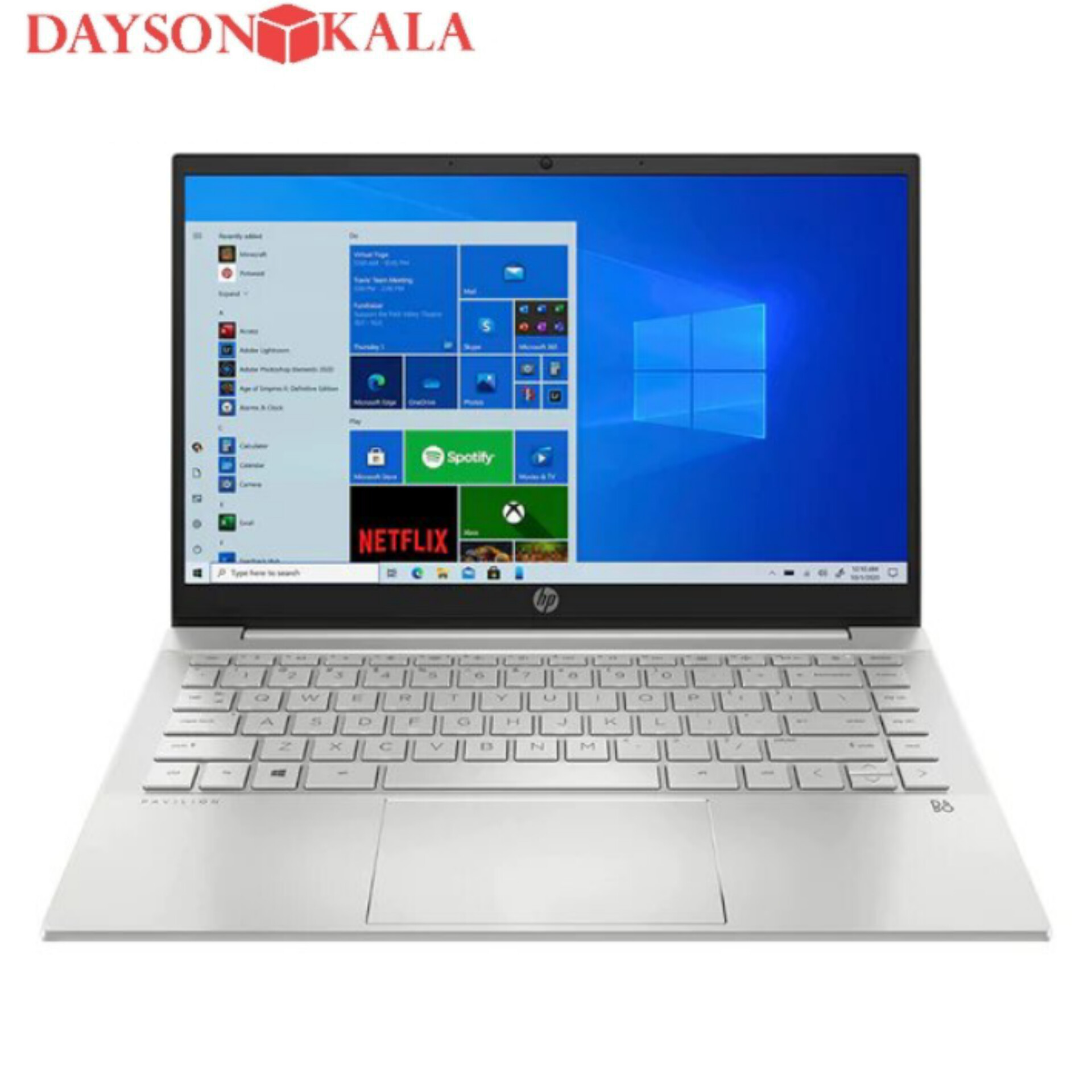 لپ تاپ HP pavilion 14 پردازنده core5_120U رم 16 هارد 512 نمایشگر 14اینچ