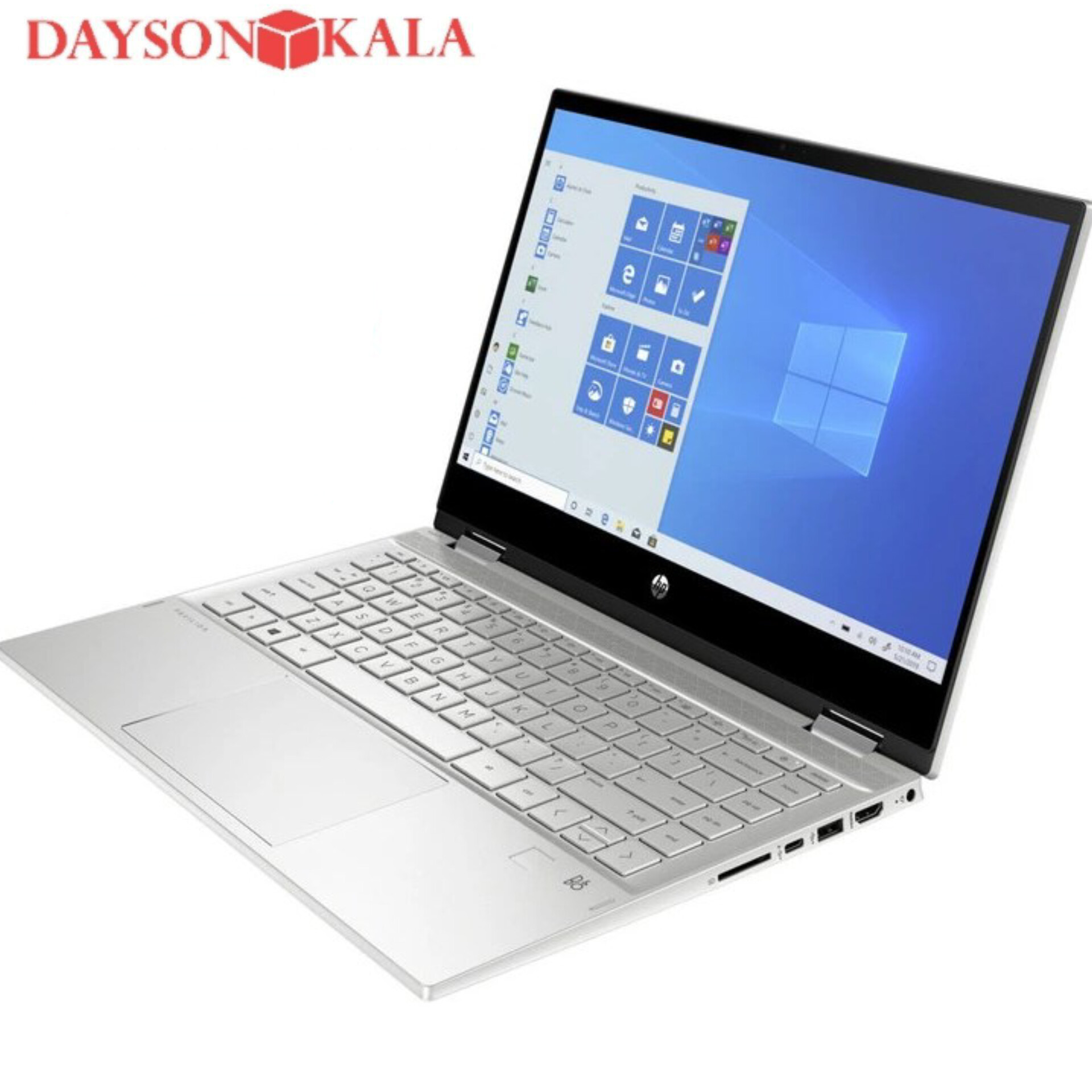 لپ تاپ HP Pavilion plus14 پردازنده i5_1235U رم 16 هارد 512 نمایشگر 14اینچ