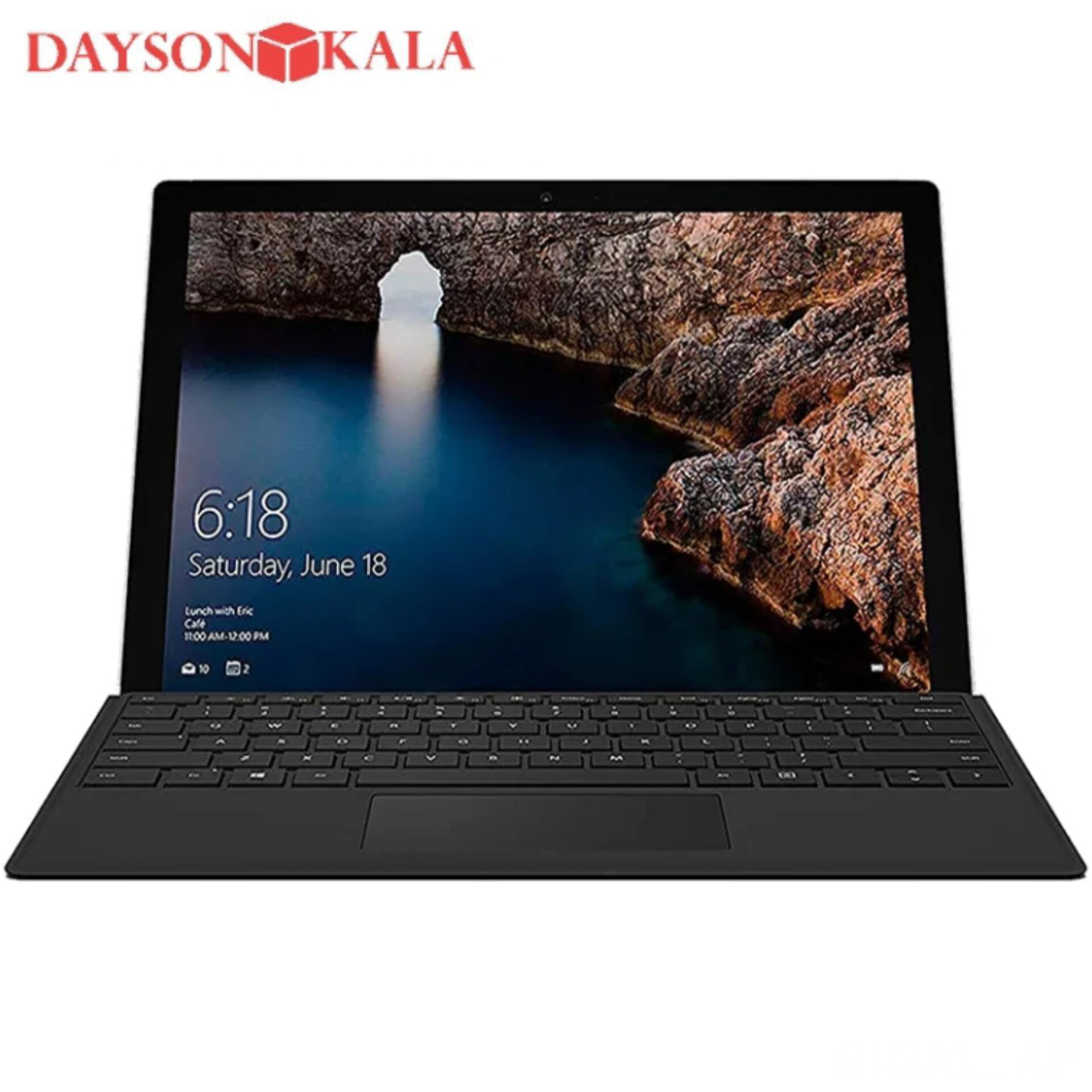 لپ تاپ surface pro 4 پردازنده i7_6650U رم 16 هارد 256 نمایشگر 12.6 اینچ