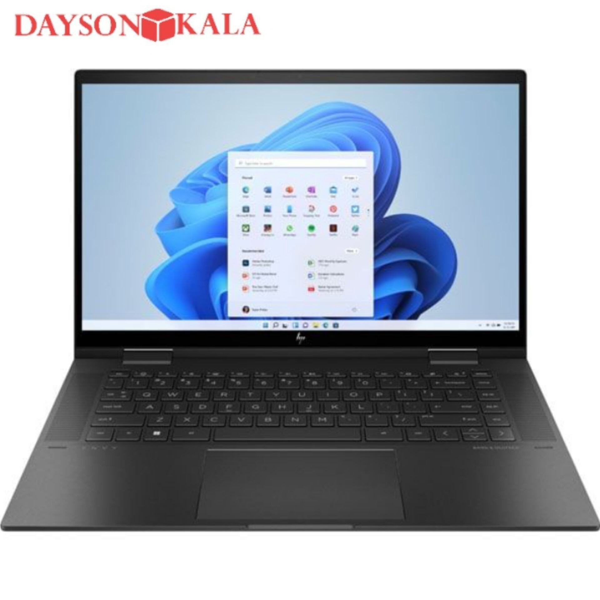 لپ تاپ HP Envy15 پردازنده Ryzen7-7730U رم 16 هارد 512 نمایشگر15.6 اینچ