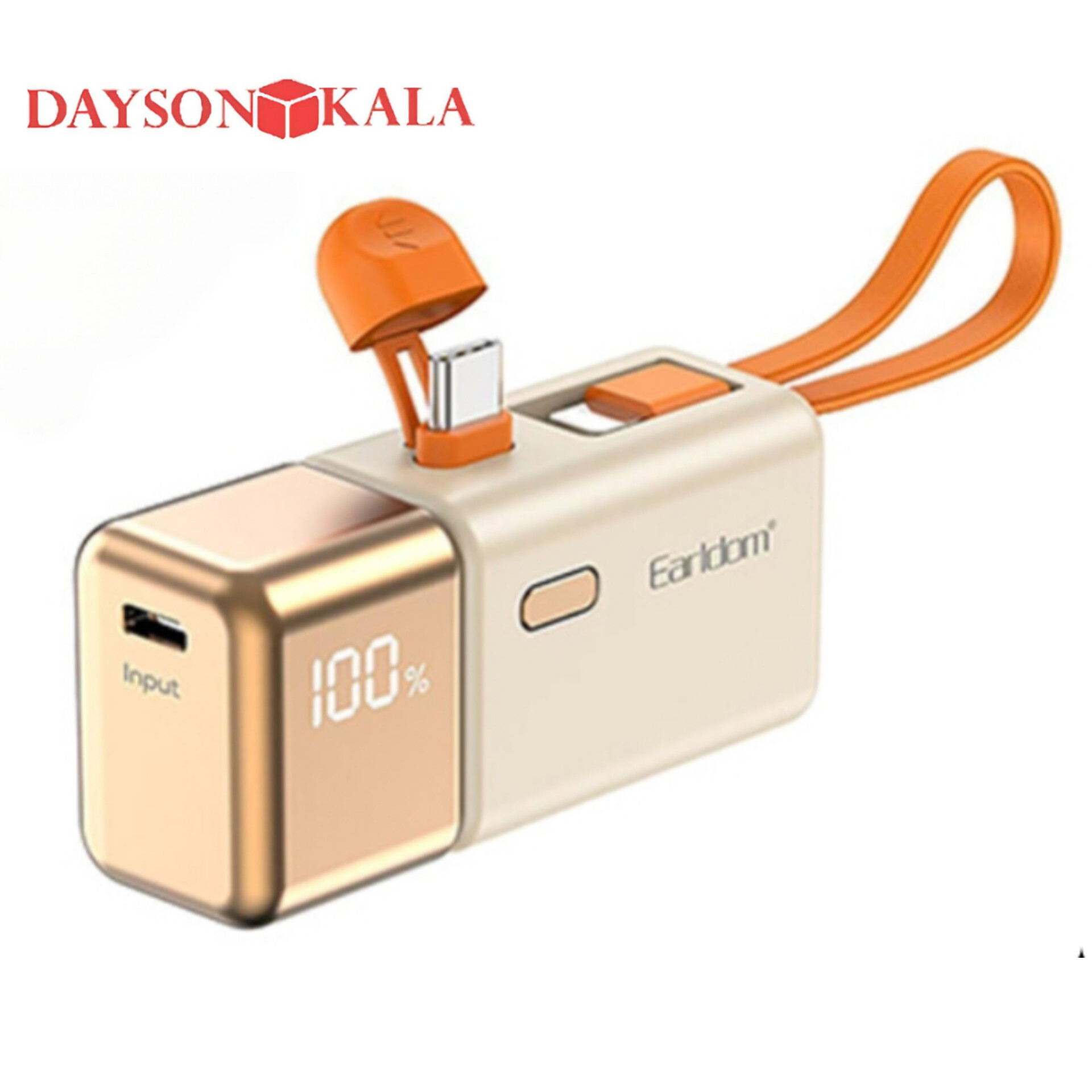 پاوربانک فست شارژ ارلدام ET-PD47 PD 22.5W ظرفیت 5000 میلی آمپر ساعت