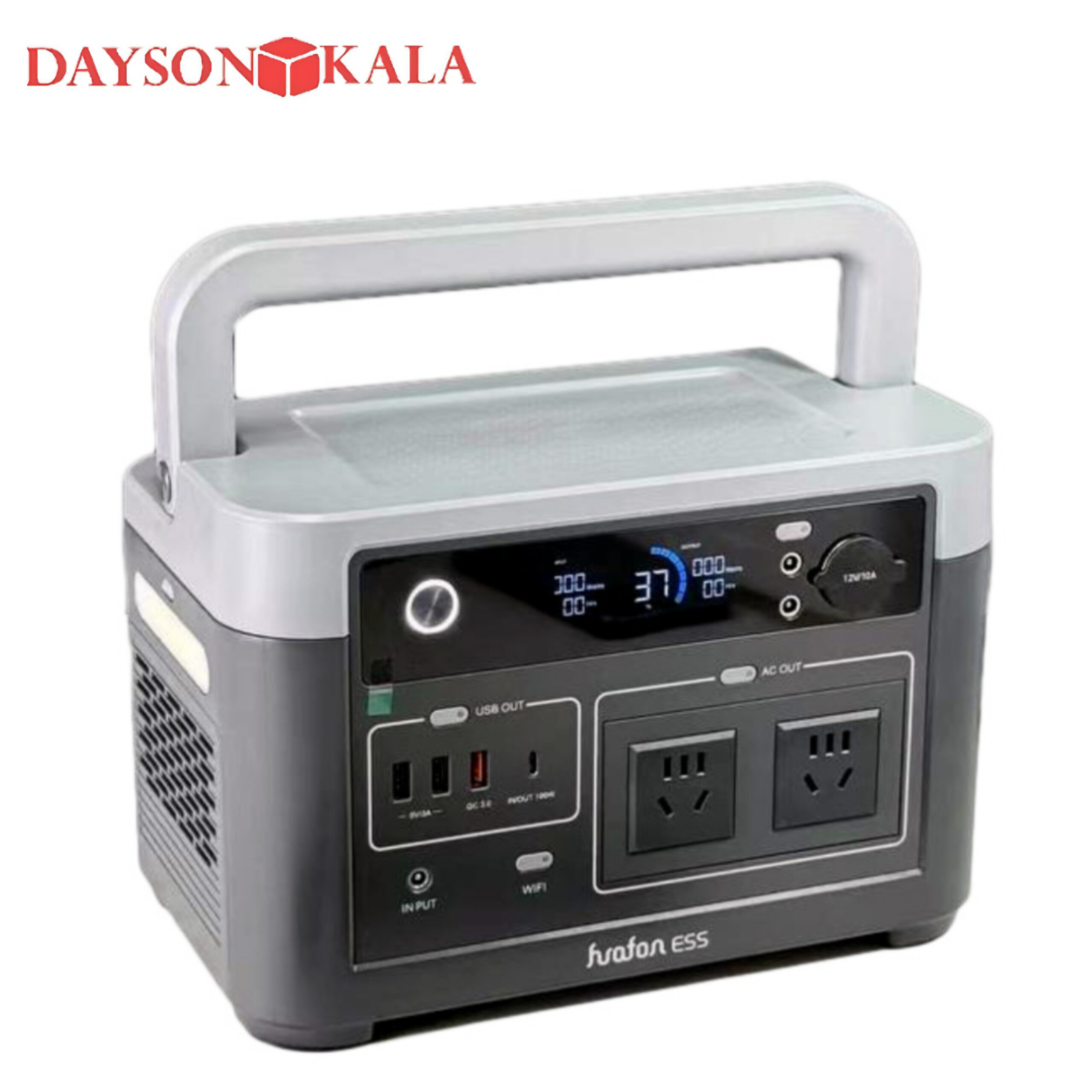 پاور استیشن قابل حمل مدل Hrafon ESS ظرفیت 635Wh / توان 600W