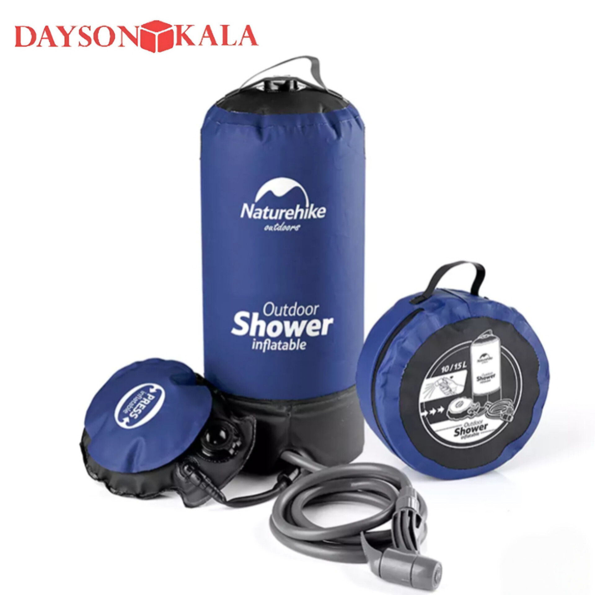 دوش سفری نیچرهایک PW1027 مدل NH17L101-D
