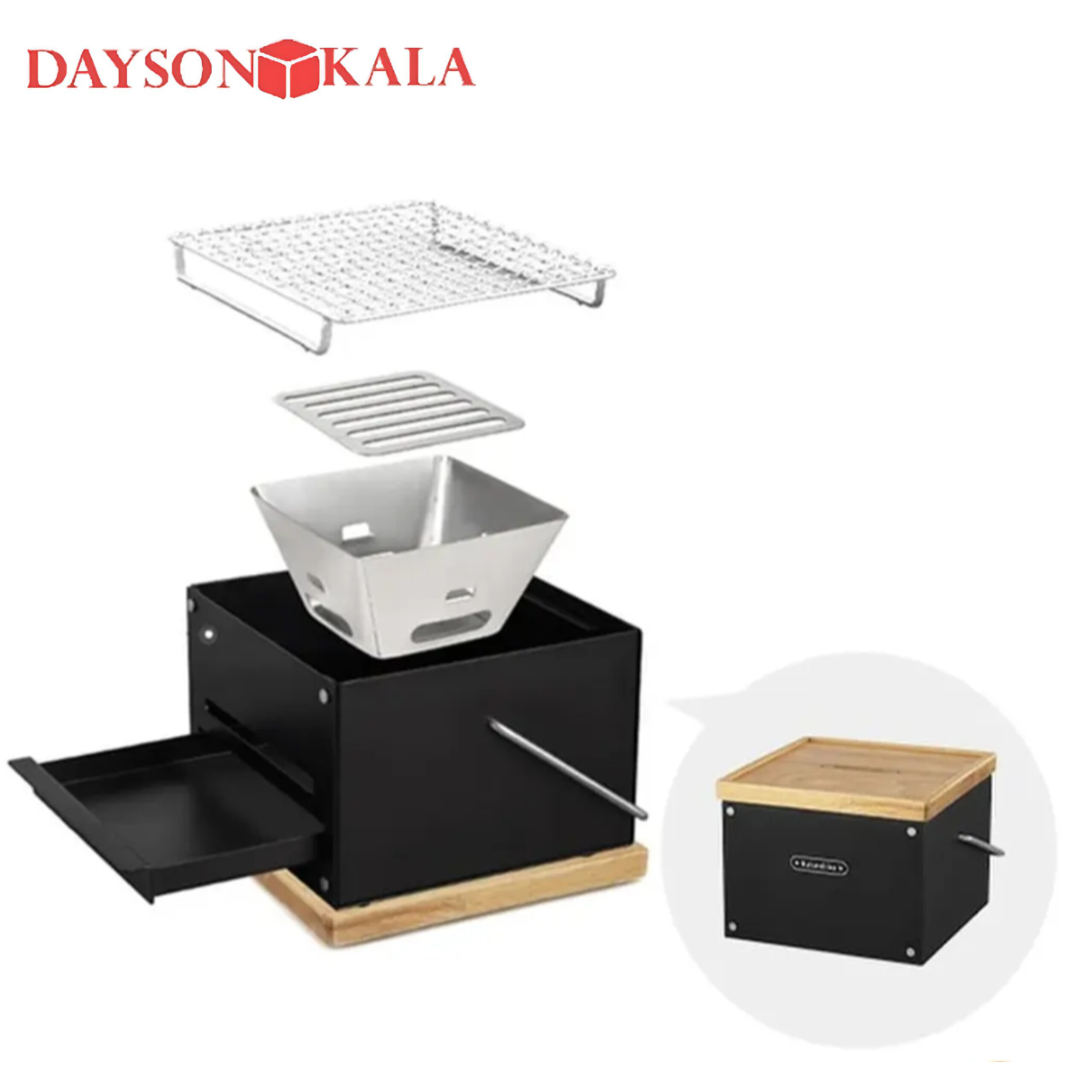 بخاری زغالی کمپینگ نیچرهایک مدل CNK2300CF010