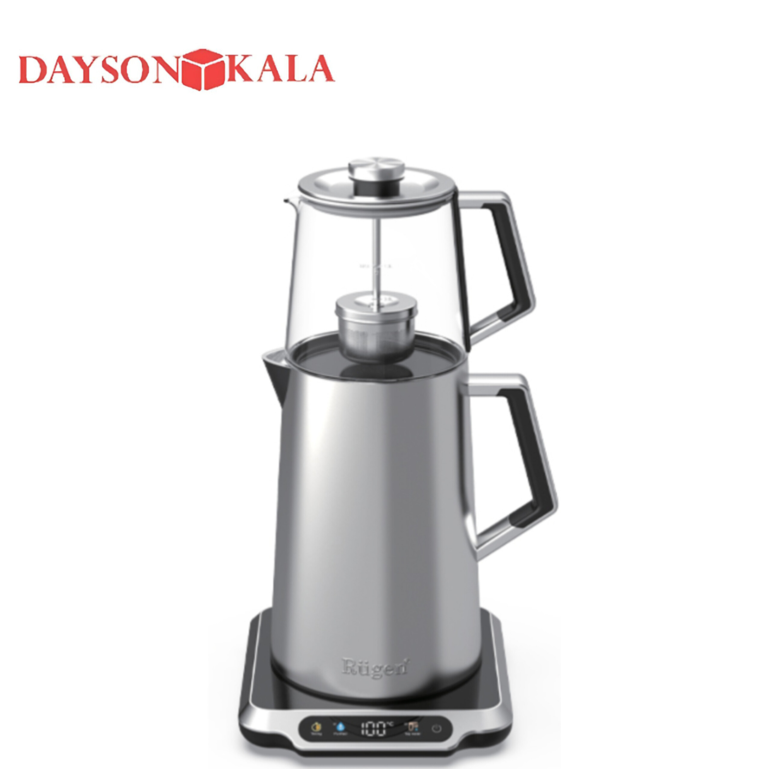 چای ساز روی هم روگن مدل RU-1515