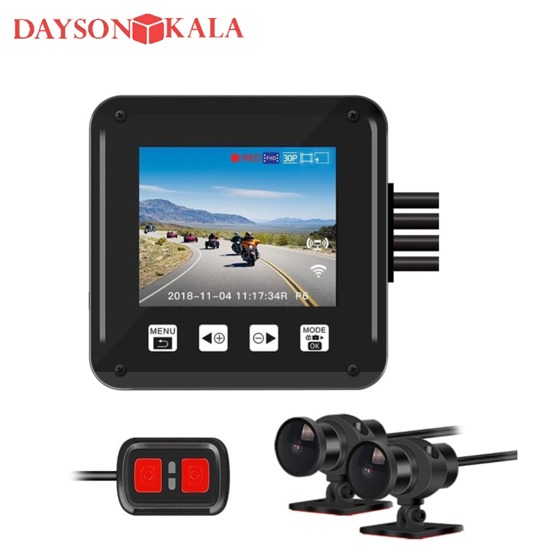 دوربین موتورسیکلت Vsysto