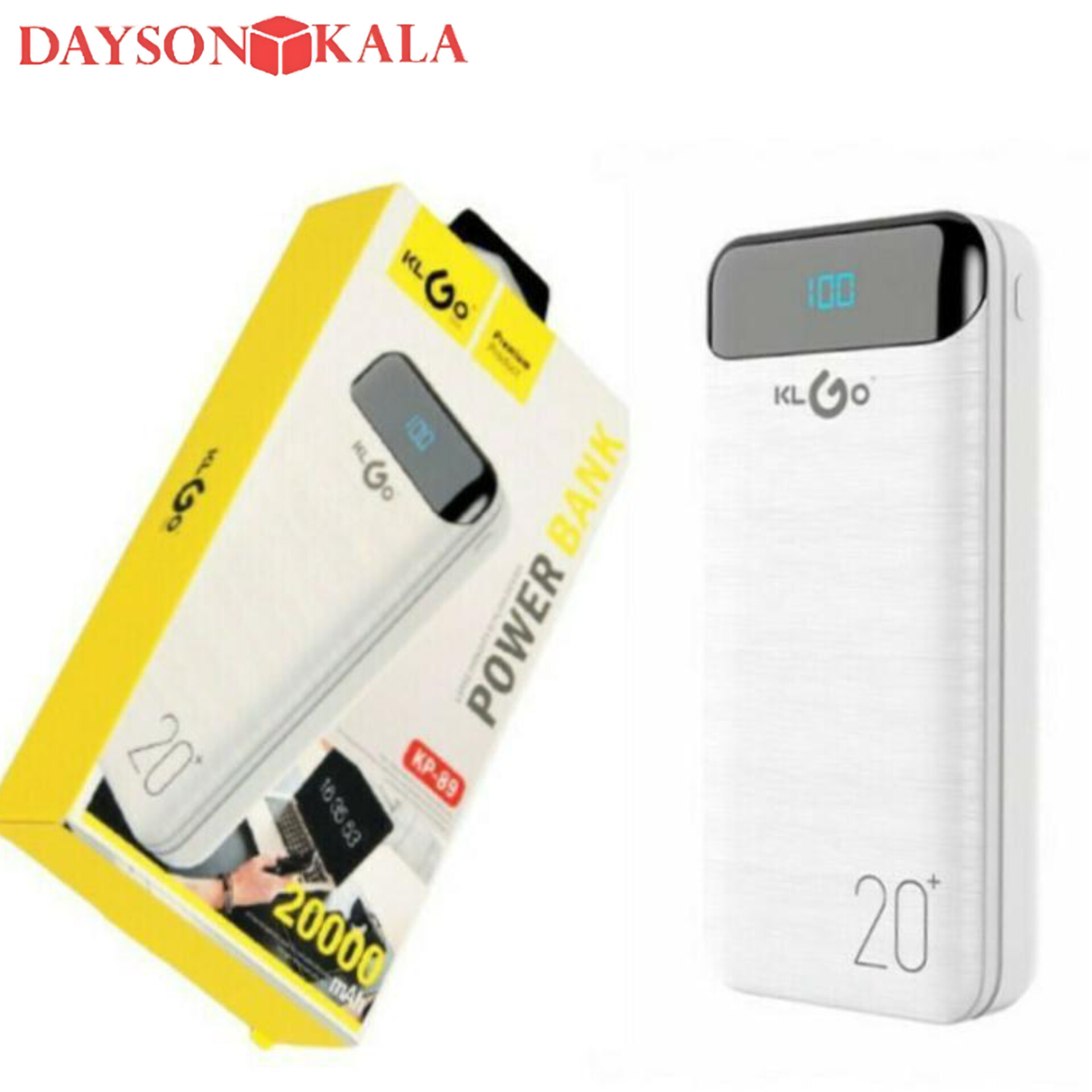 پاور بانک klgo 20000 MAH