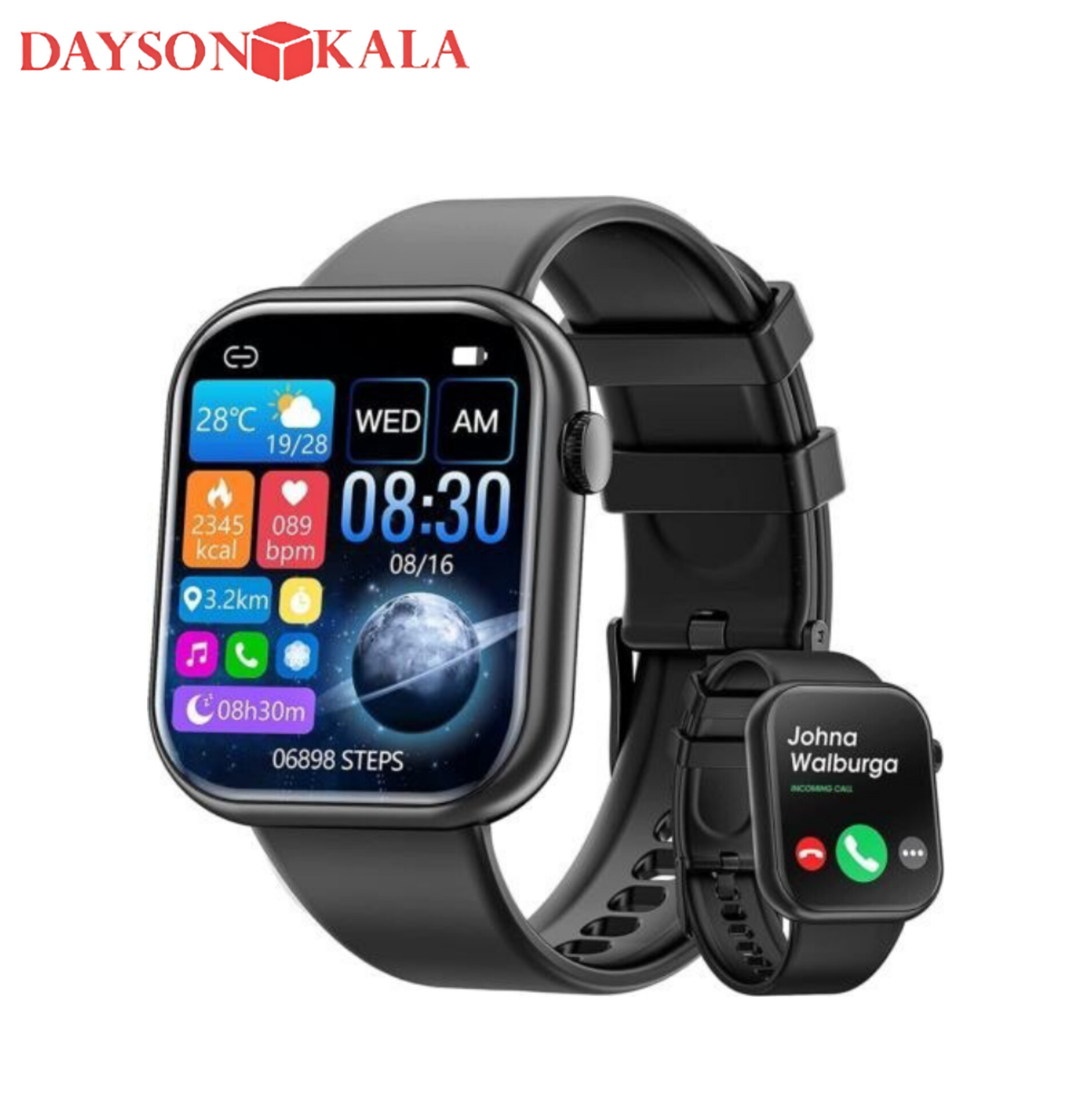 ساعت هوشمند  با صفحه نمایش لمسی 1.85 اینچی G28