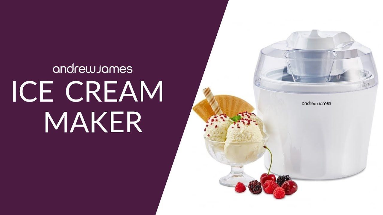 بستنی ساز ice cream maker andrew james