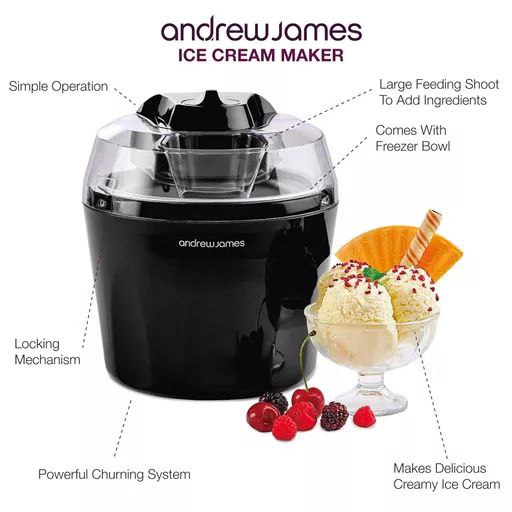 بستنی ساز ice cream maker andrew james