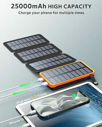 پاور بانک خورشیدی  solar