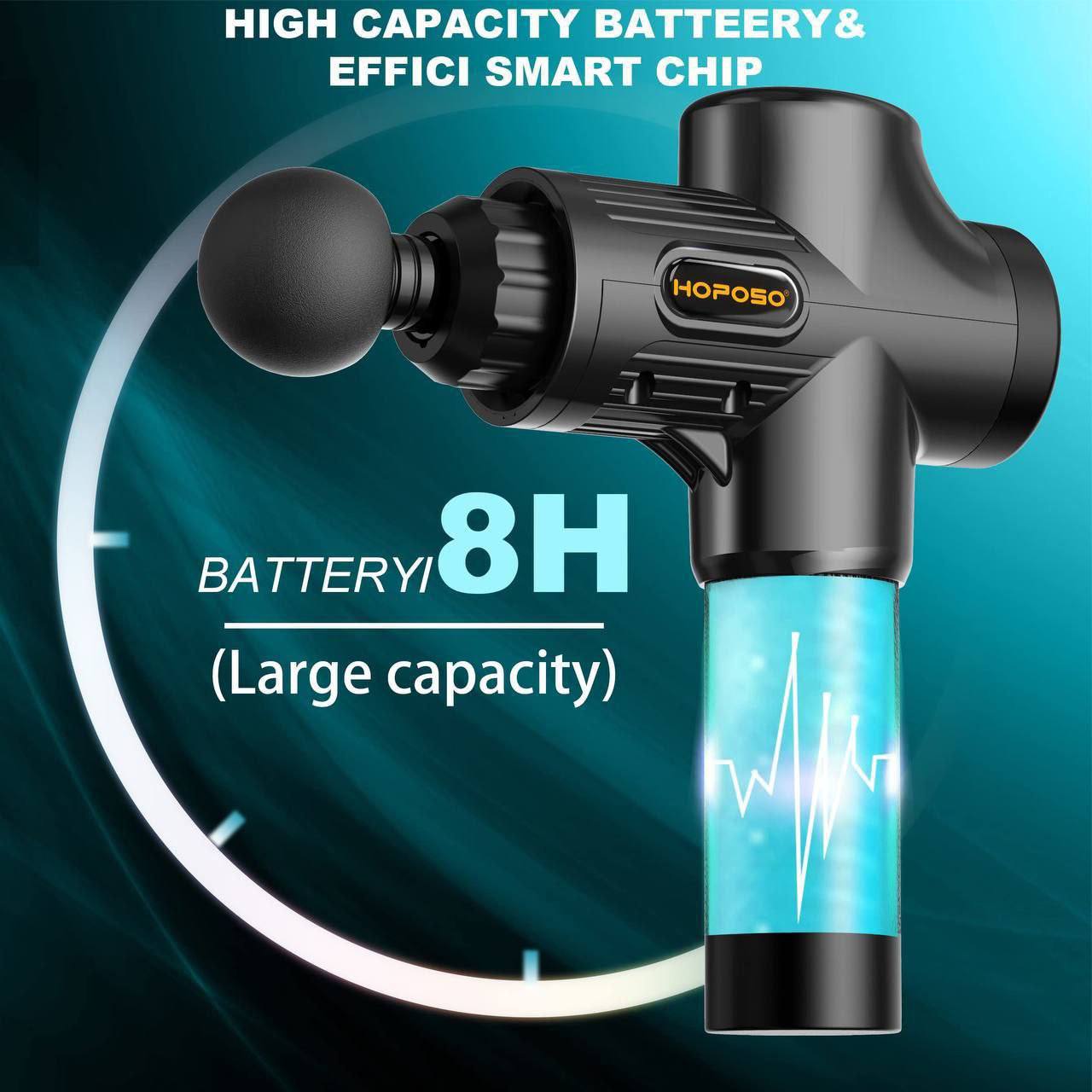 ماساژور تفنگی حرفه‌ای HOPOSO YL-MG001