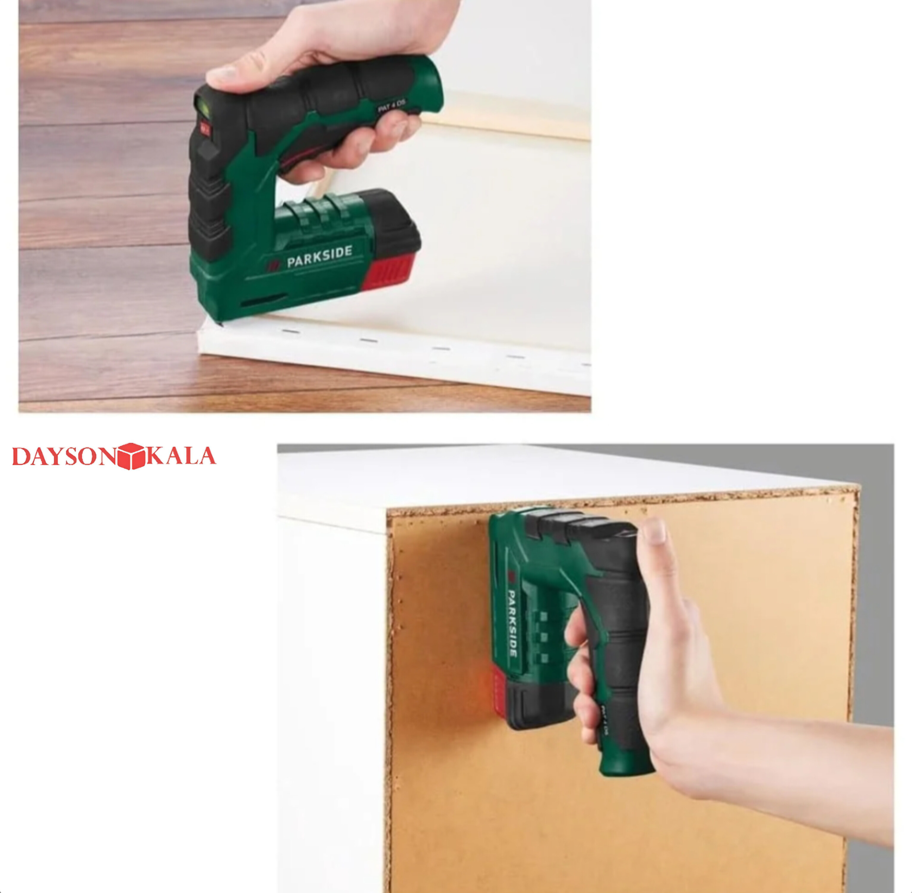 منگنه و میخ کوب شارژی پارکسایدpat 4 d5