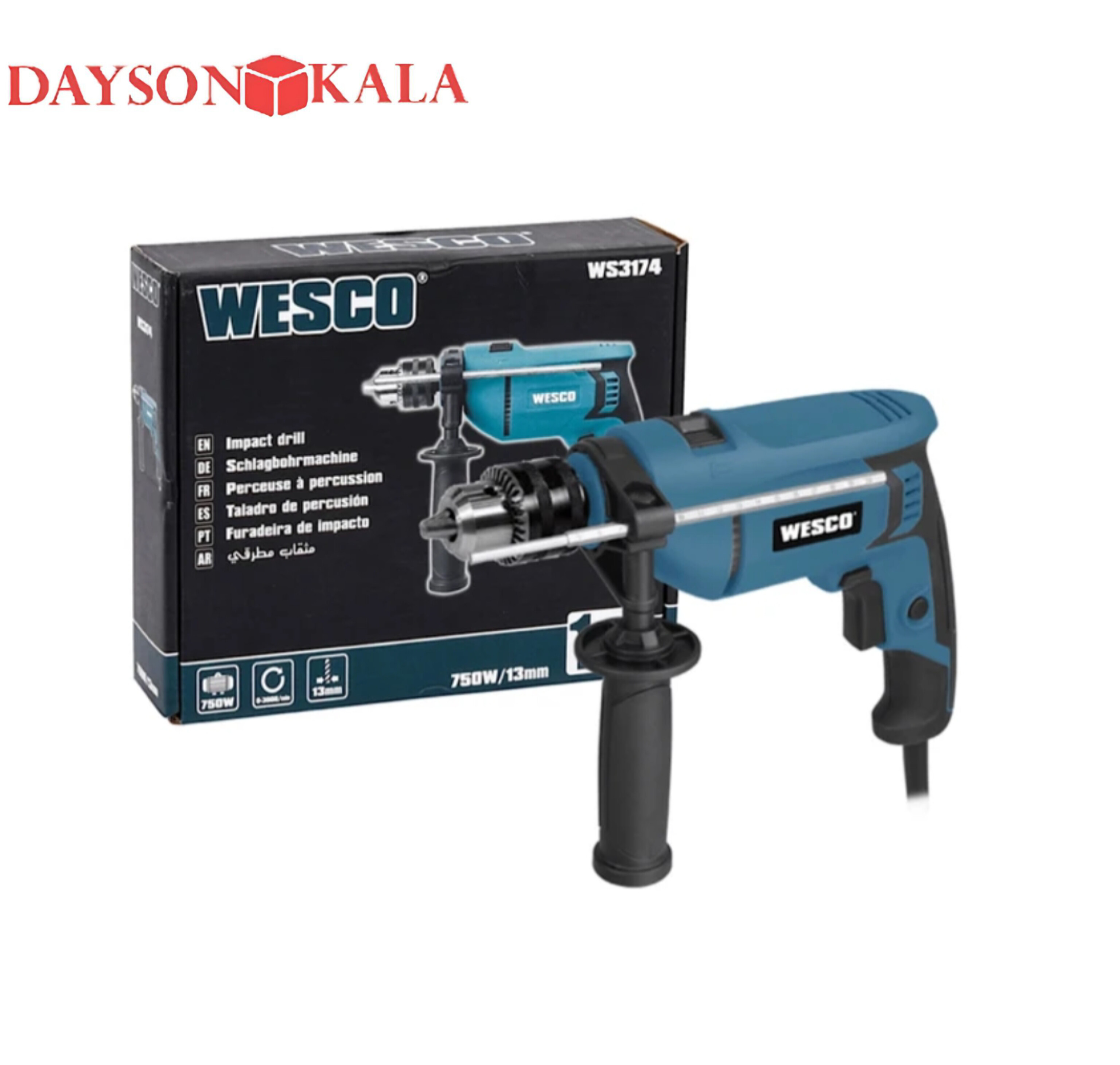 دریل برقی وسکو مدل WS3174