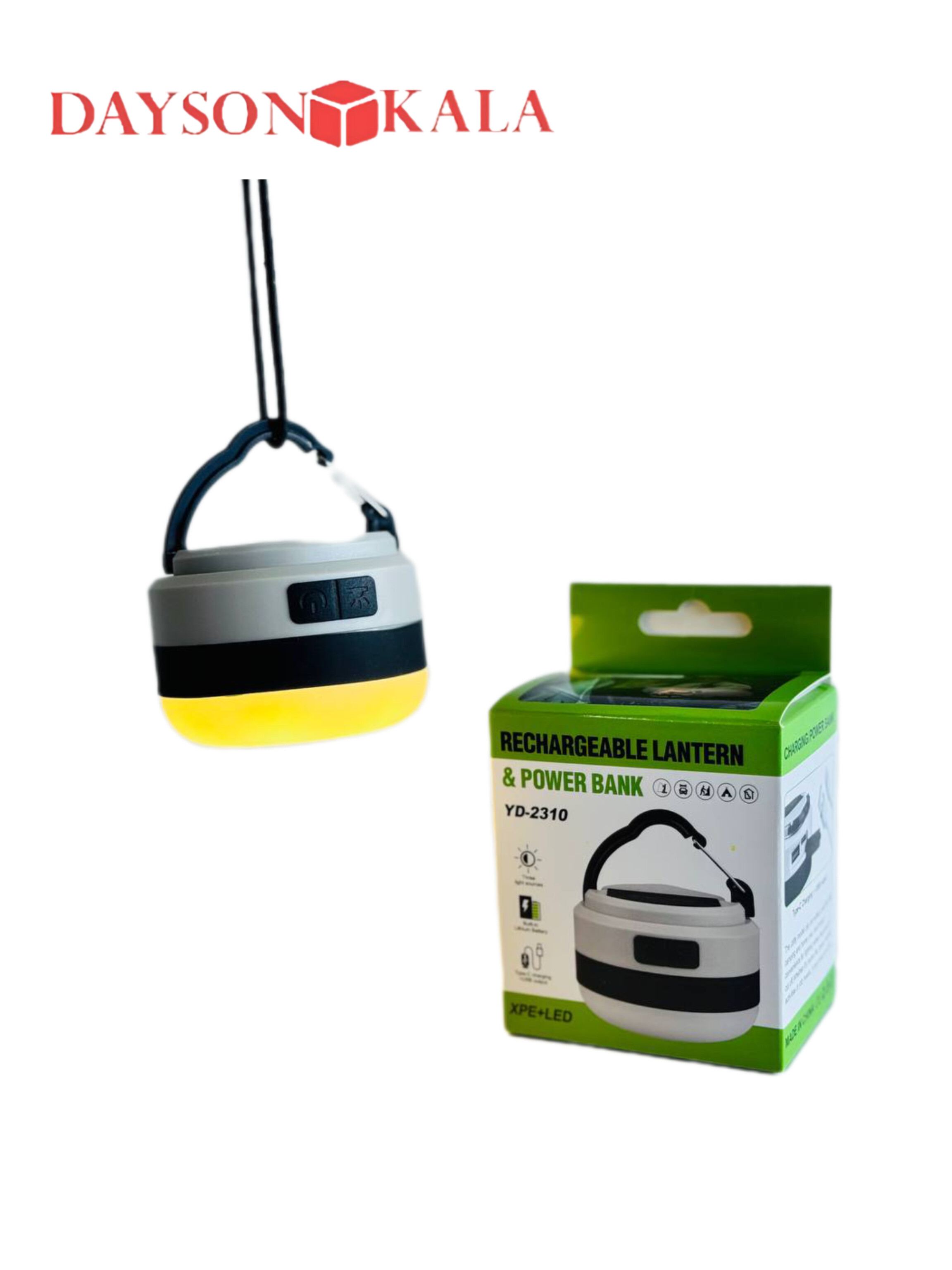 چراغ چادر شارژی چند حالته مدل YD-2310