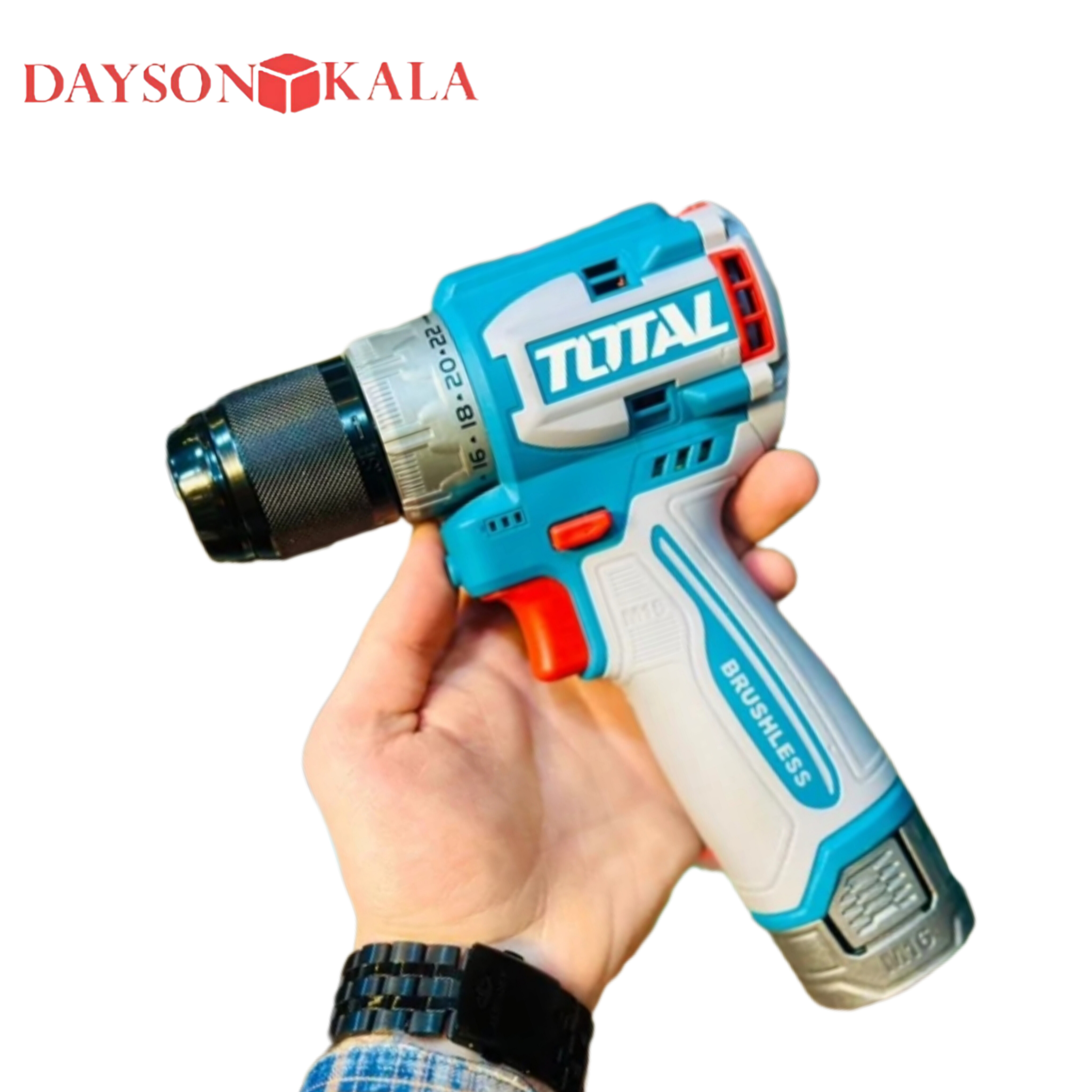 دریل شارژیtotalمدل TIpLI16682