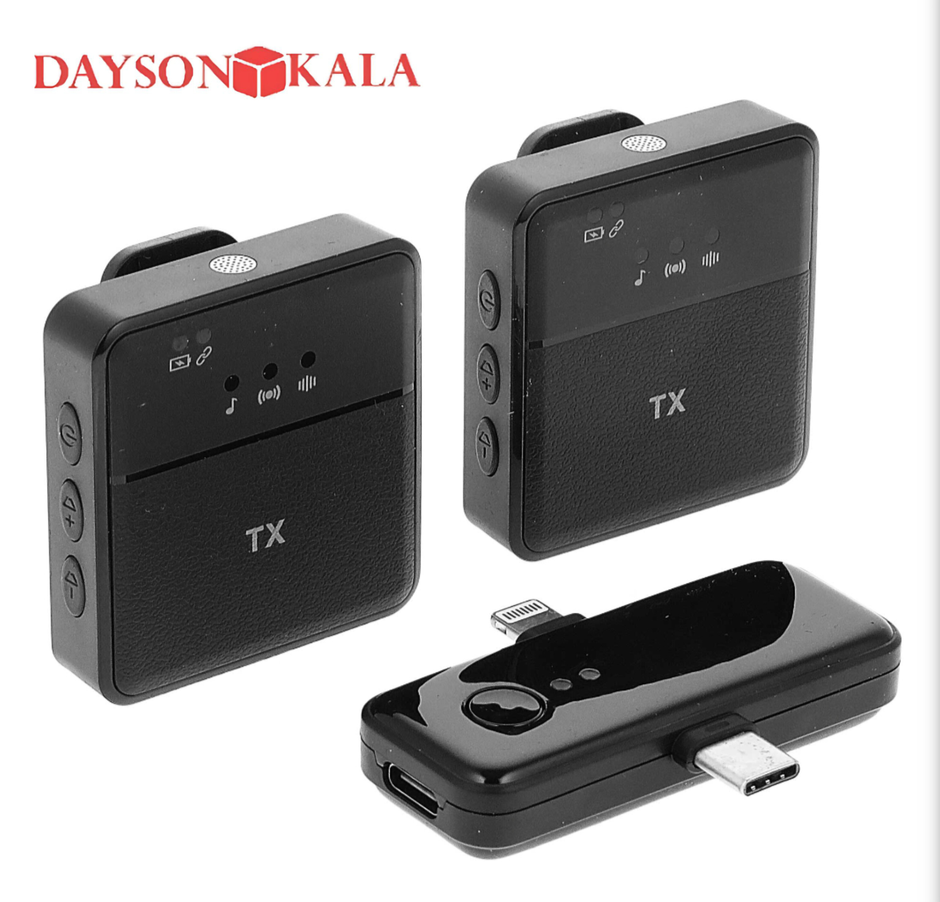 میکروفون یقه ایی دو کاره دو میکروفونه ایفون و TPC مدل SX31