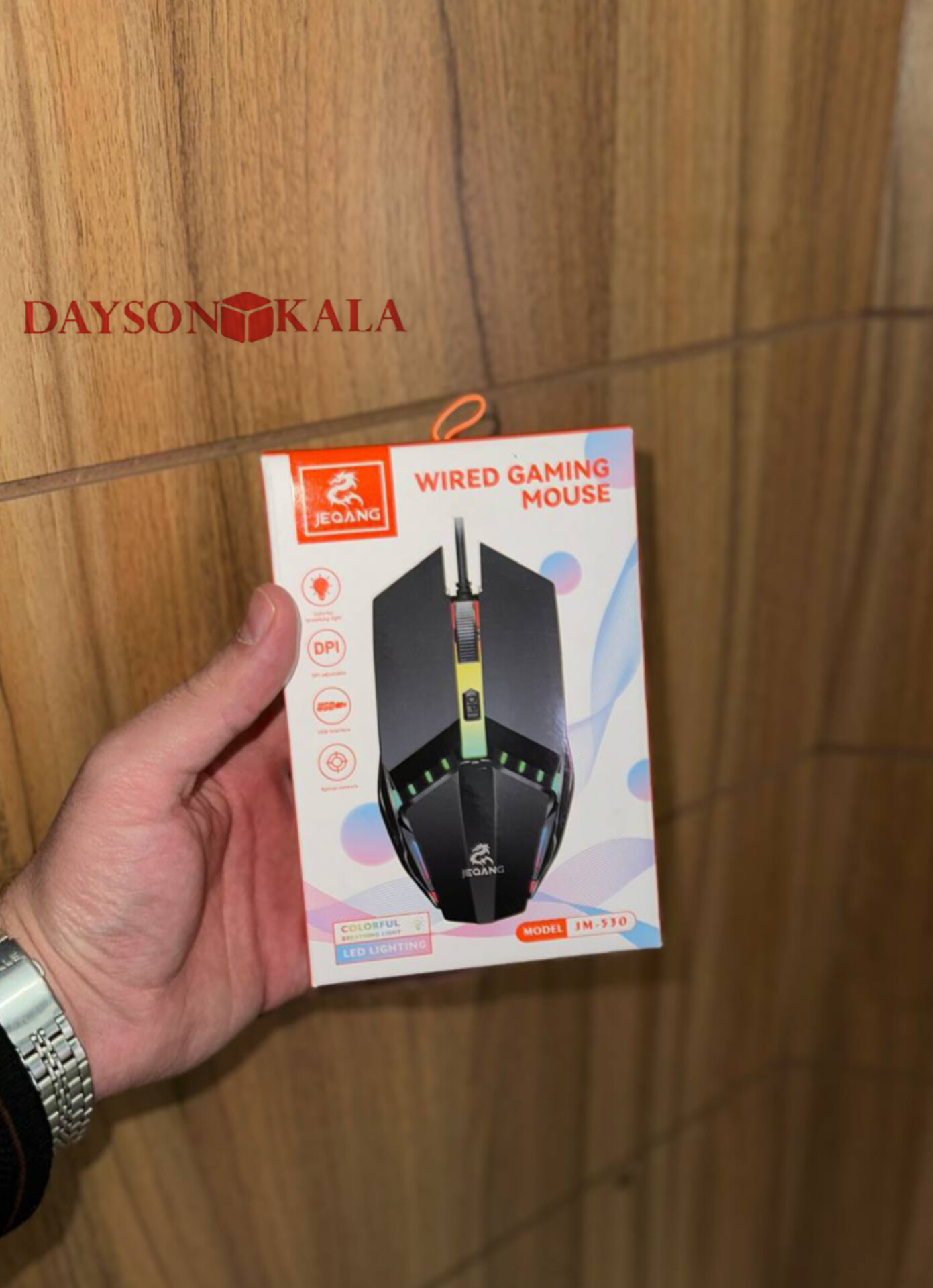 موس گيمينگ JEQANG مدل JM-530