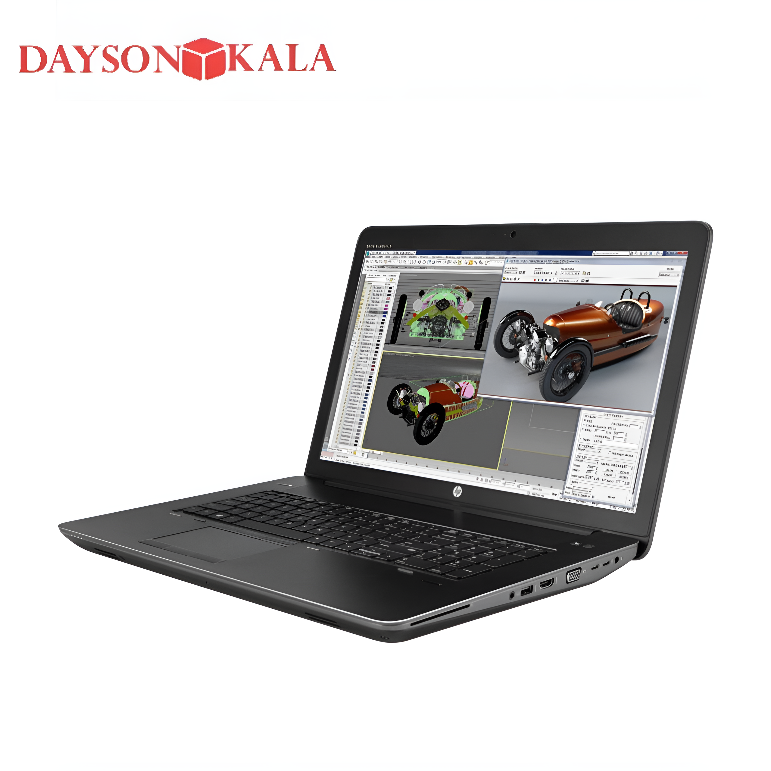 لپ تاپ HP zbook17G3 رم 16