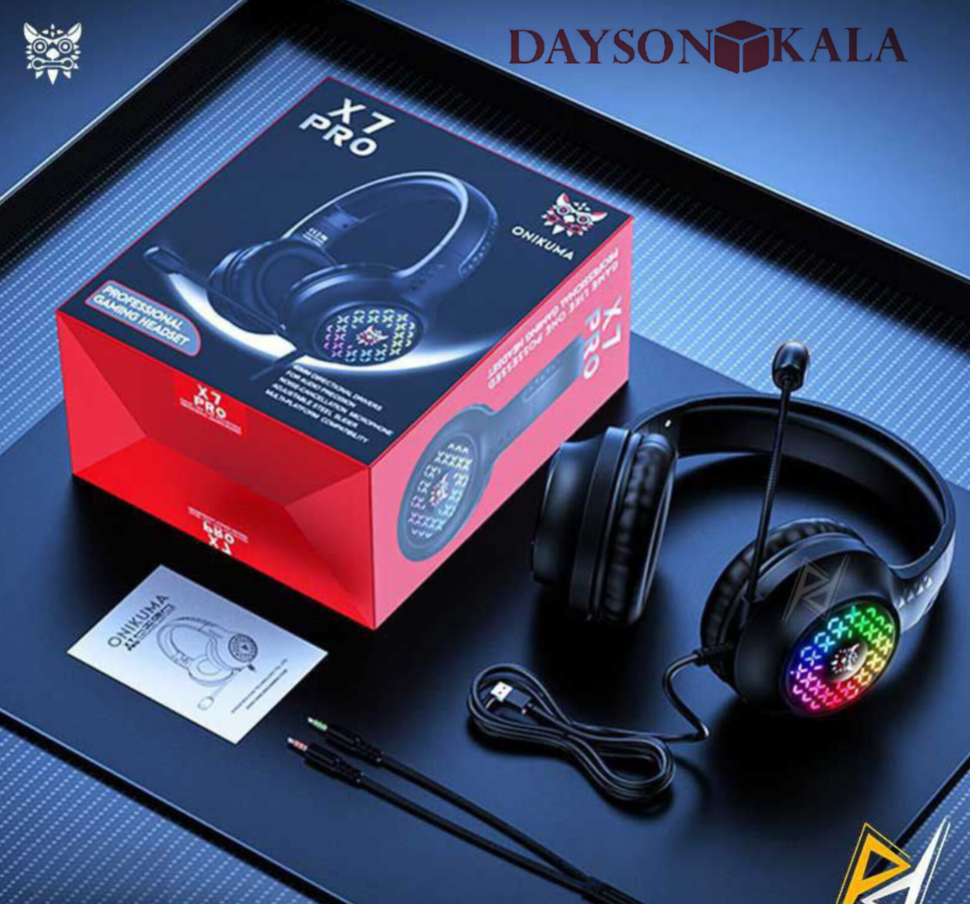 هدفون گیمینگ  ONIKUMA مدل  X7pro