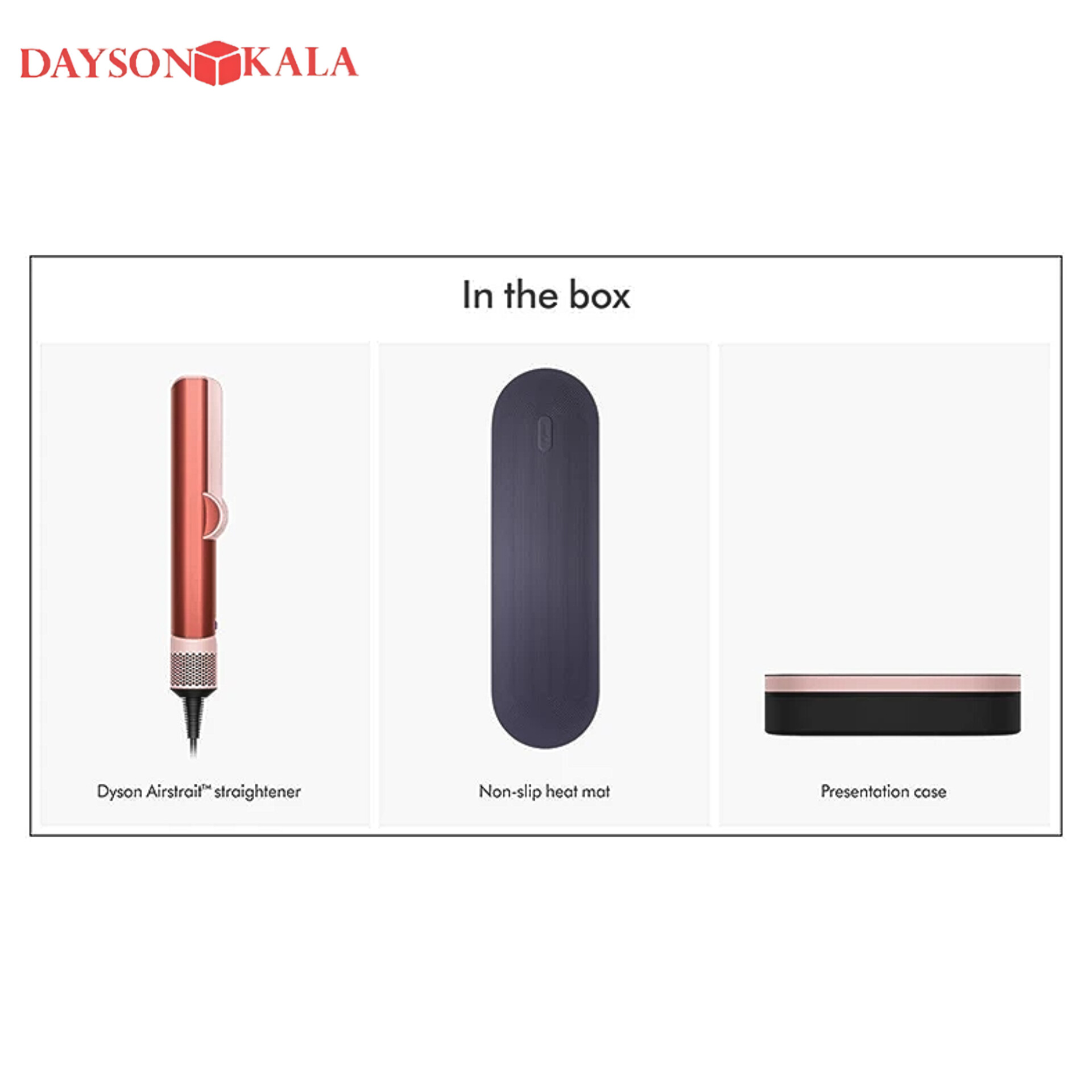 اتو و حالت‌دهنده موی دایسون مدل Dyson Airstrait HT01 SBBP