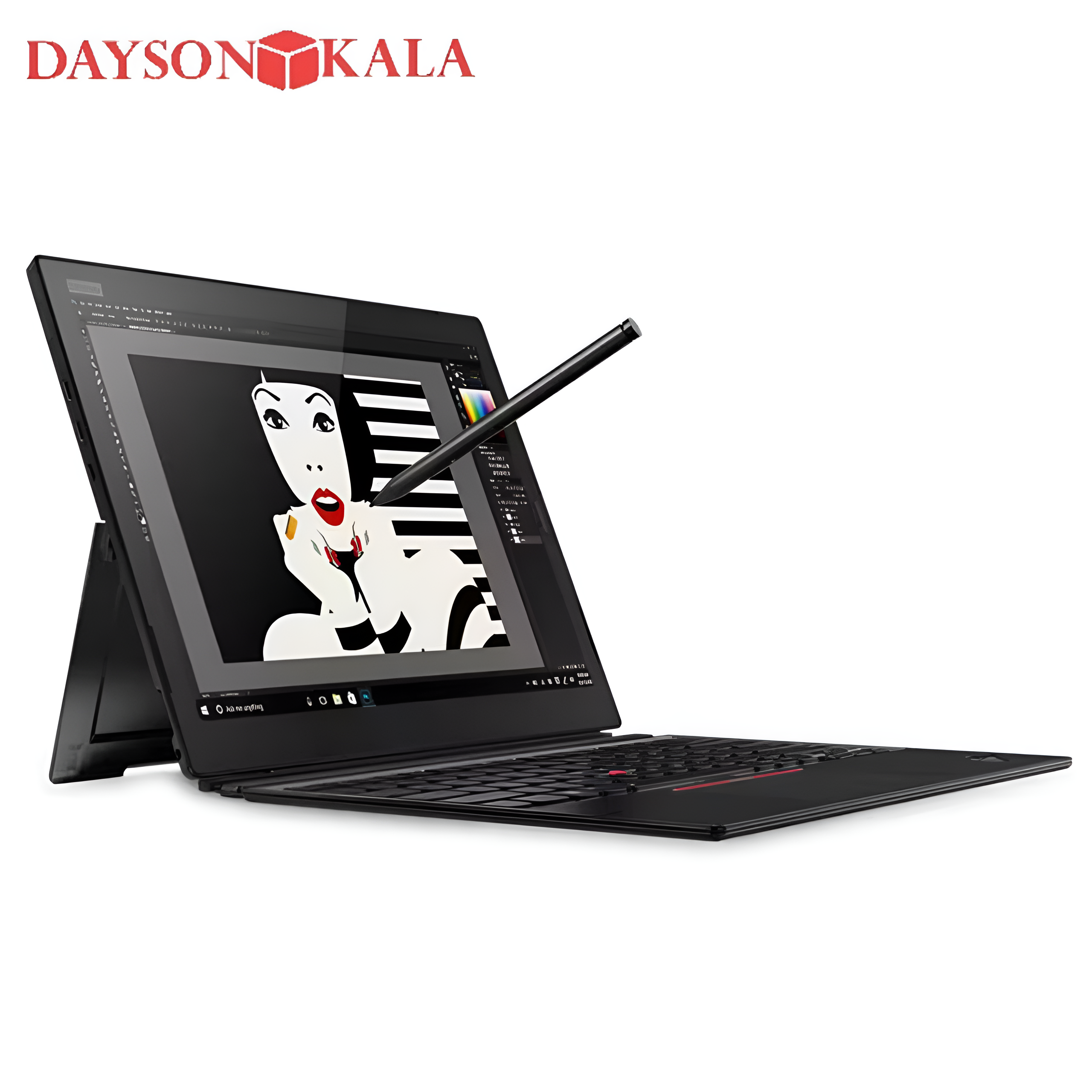 لپ تاپ Lenovo x1 tablet Gen3 پردازنده i7 8650U رم 8