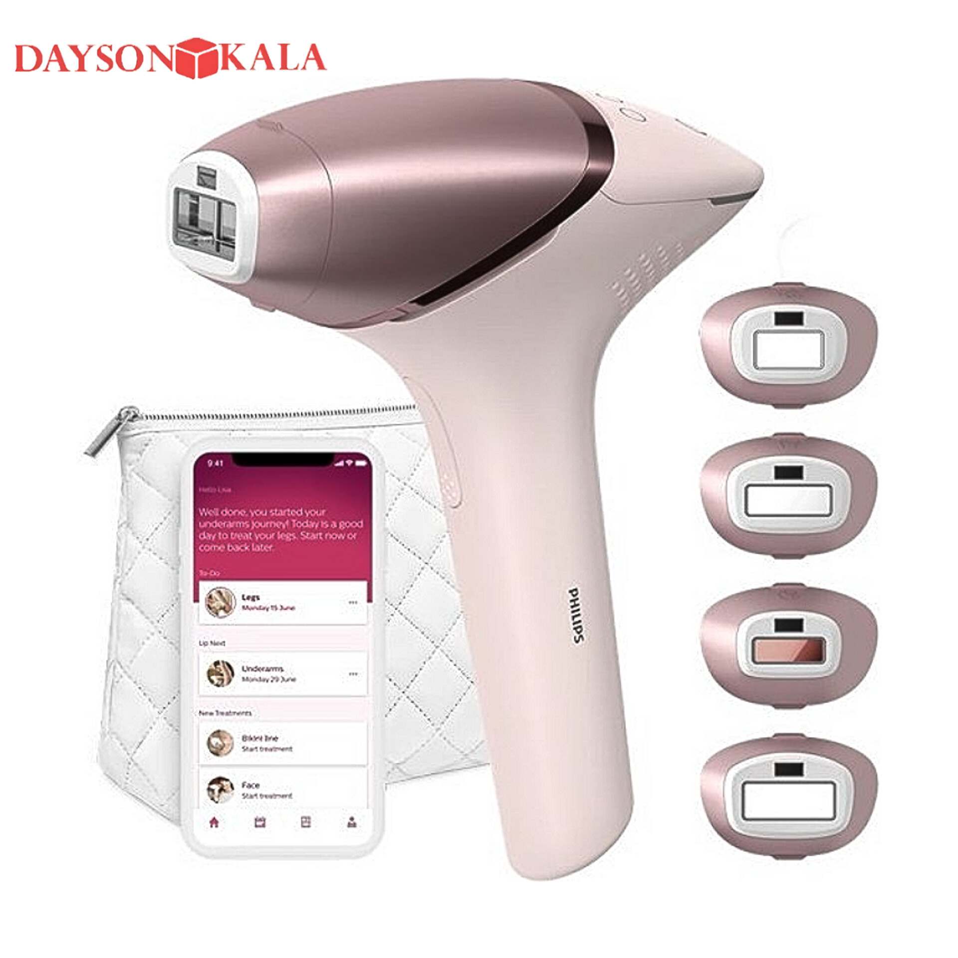 دستگاه لیزر خانگی فیلیپس مدل Philips Lumea IPL 9900