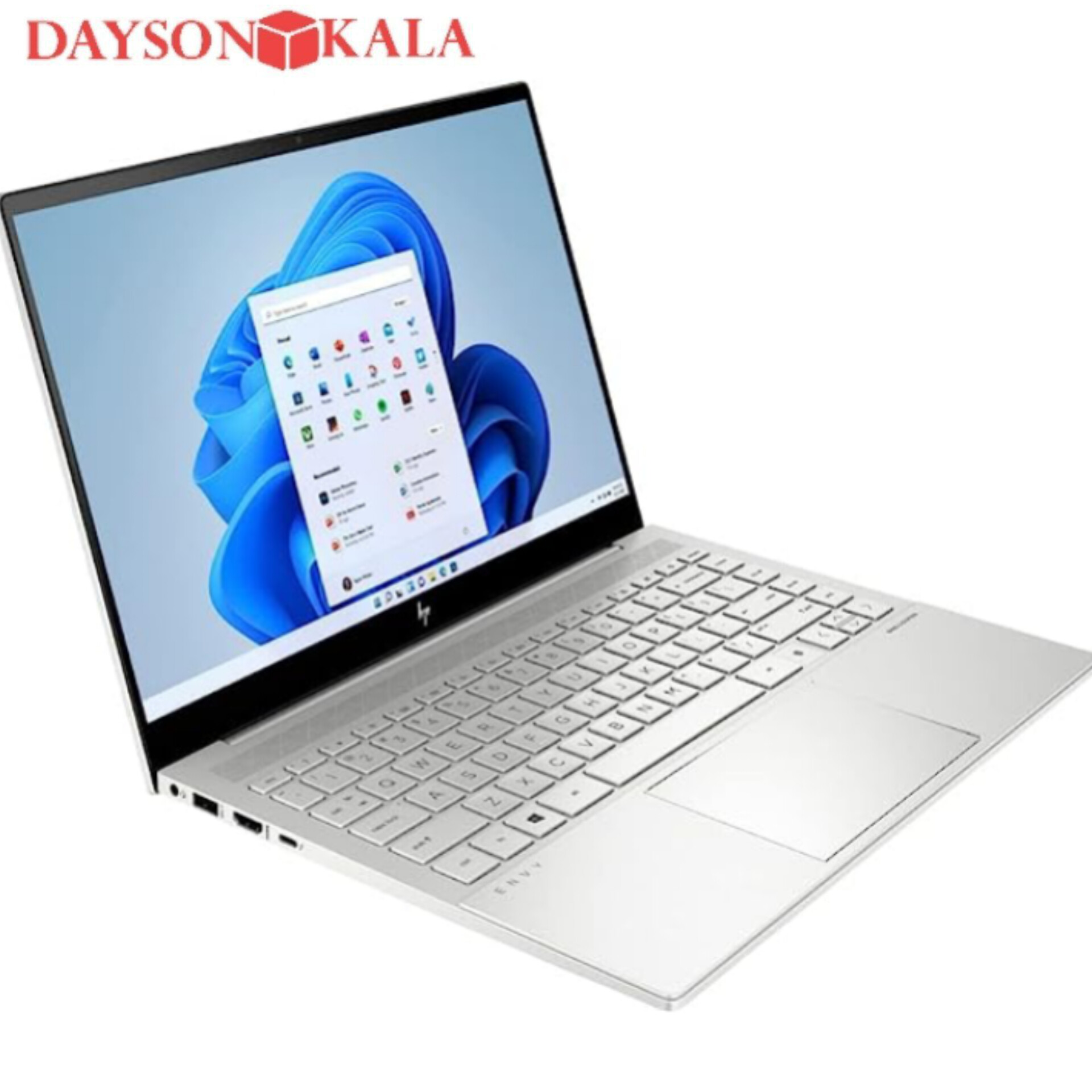 لپ تاپ HP Envy14 پردازنده i7_1165G7 رم 16هارد 512