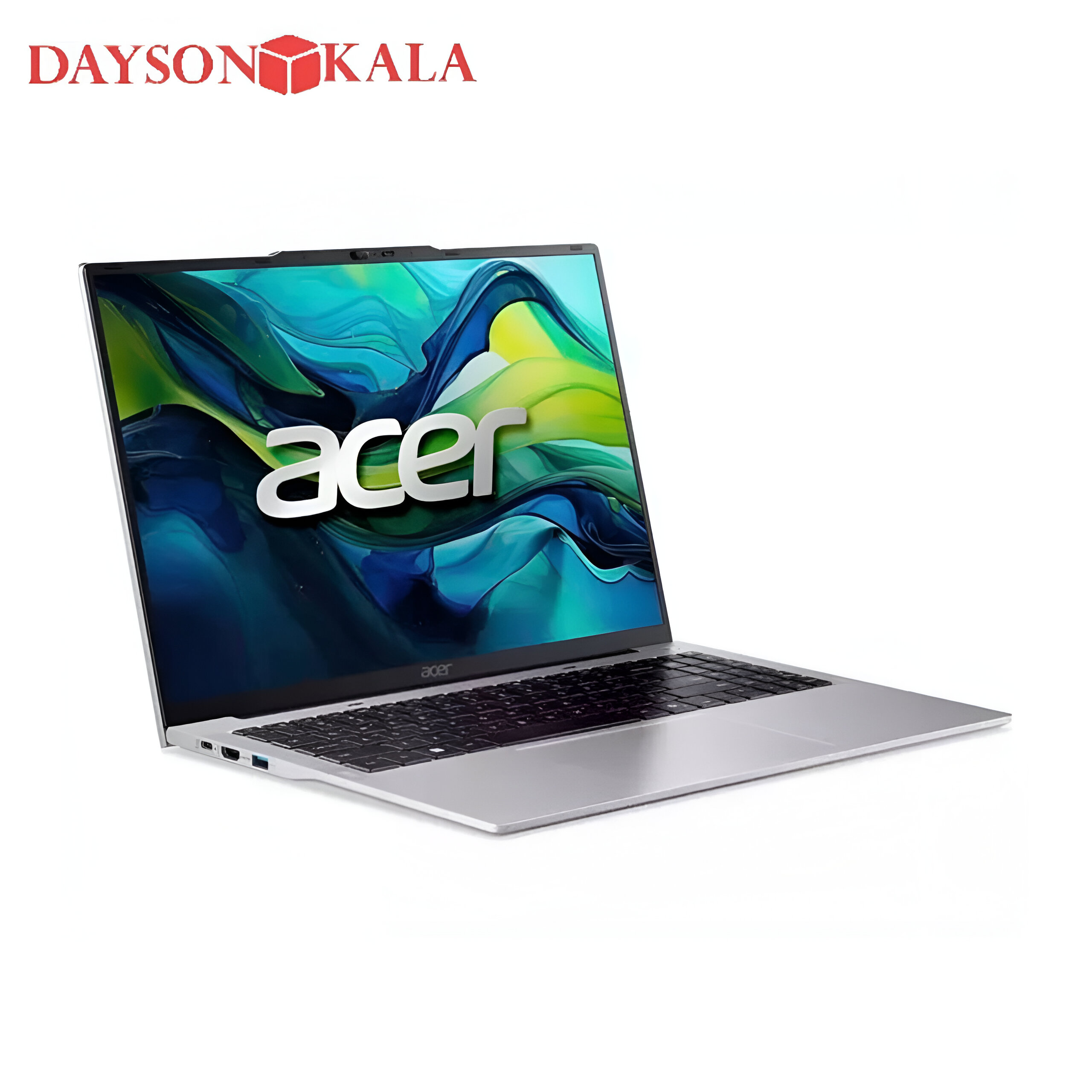 لپ‌تاپ 16 اینچی ایسر مدل Aspire Lite AL16 با پردازنده i3-1305U، رم 8 گیگابایت و حافظه 512 گیگابایت