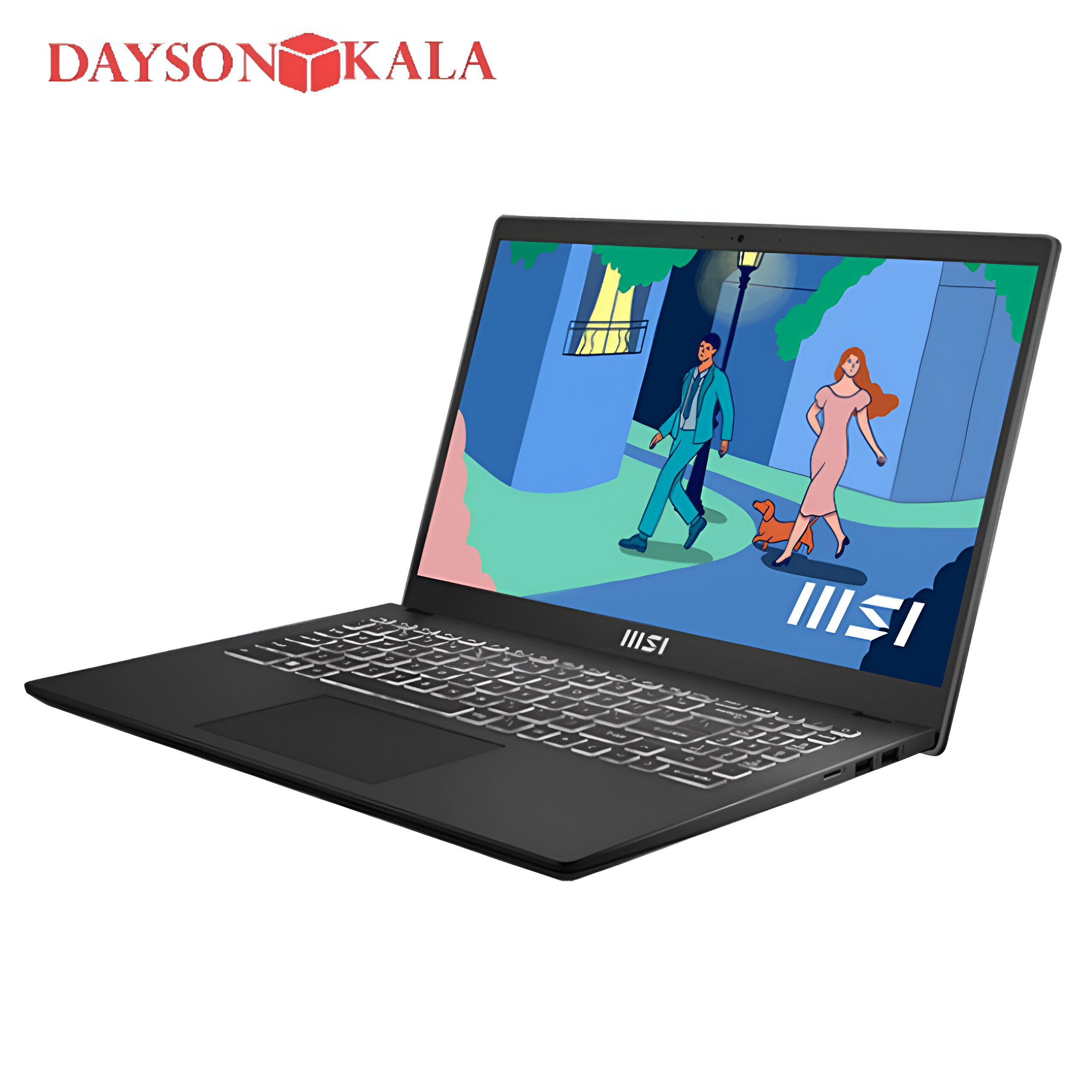 لپ‌تاپ MSI Modern 15 B12MO 15.6 اینچی | i5-1235U | رم 16GB | حافظه 512GB SSD | نمایشگر IPS