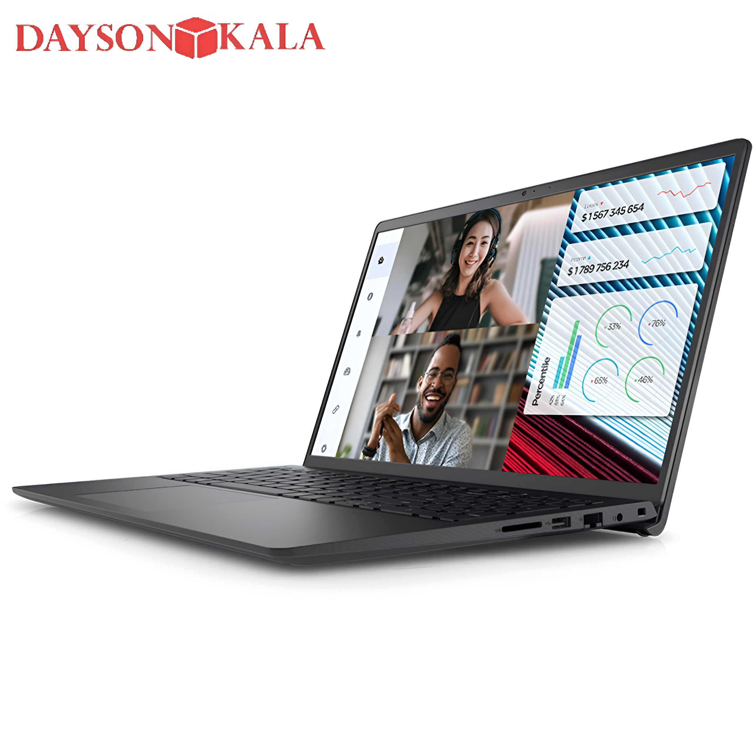 لپ‌تاپ Dell Vostro 3520  پردازنده i3-1215U  رم 8 گیگابایت  حافظه 512GB SSD نمایشگر 15.6 اینچ