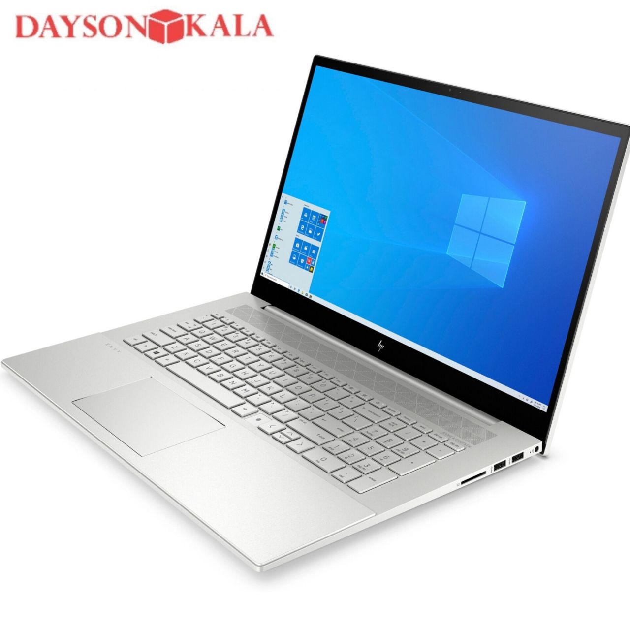لپ تاپ HP Envy17 پردازنده i7-1165G7 رم16 هارد512 نمایشگر 17اینچ