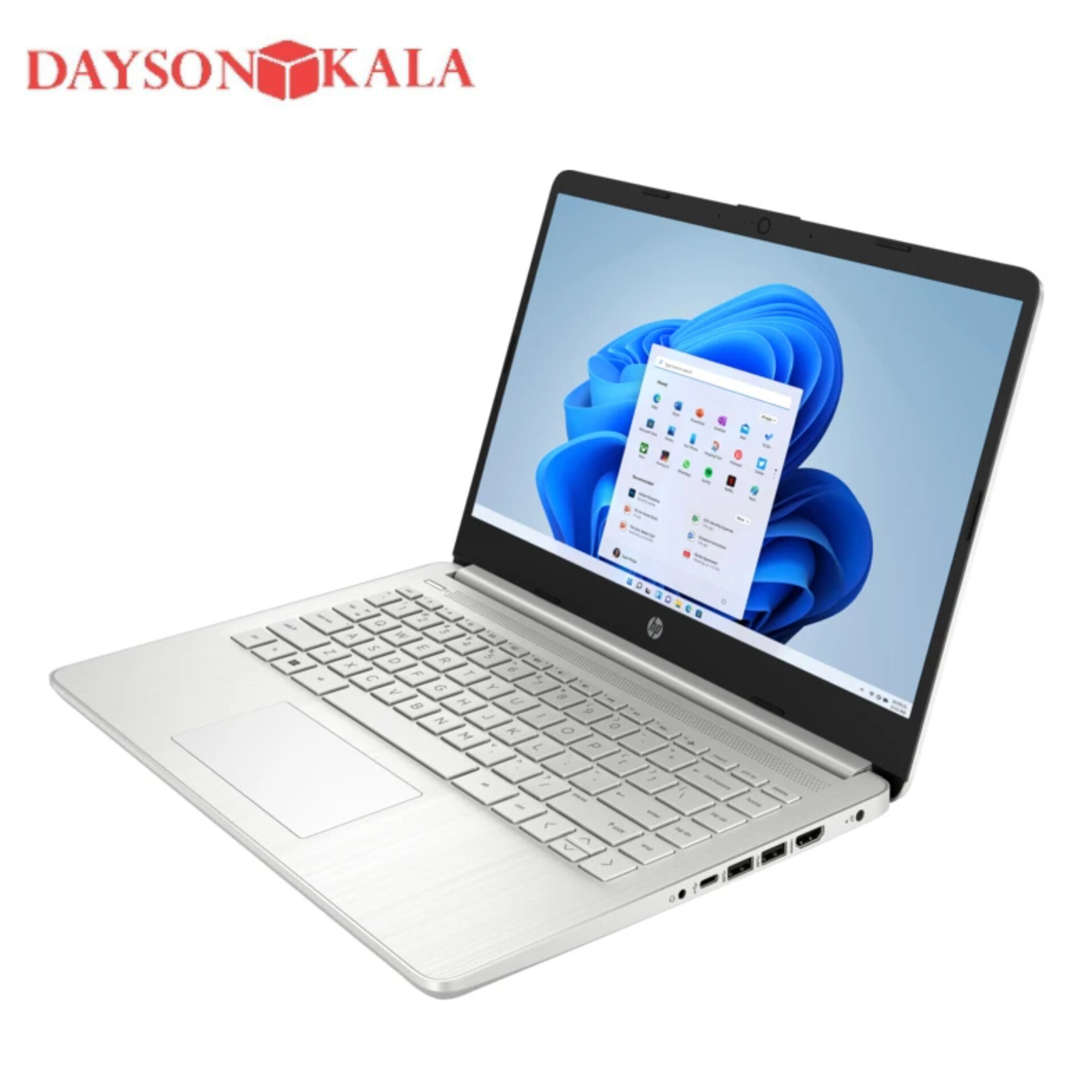 لپ تاپ HP 14 پردازنده Celeron N4120 رم 8گیگابایت هارد 64گیگابایت نمایشگر 14اینچ