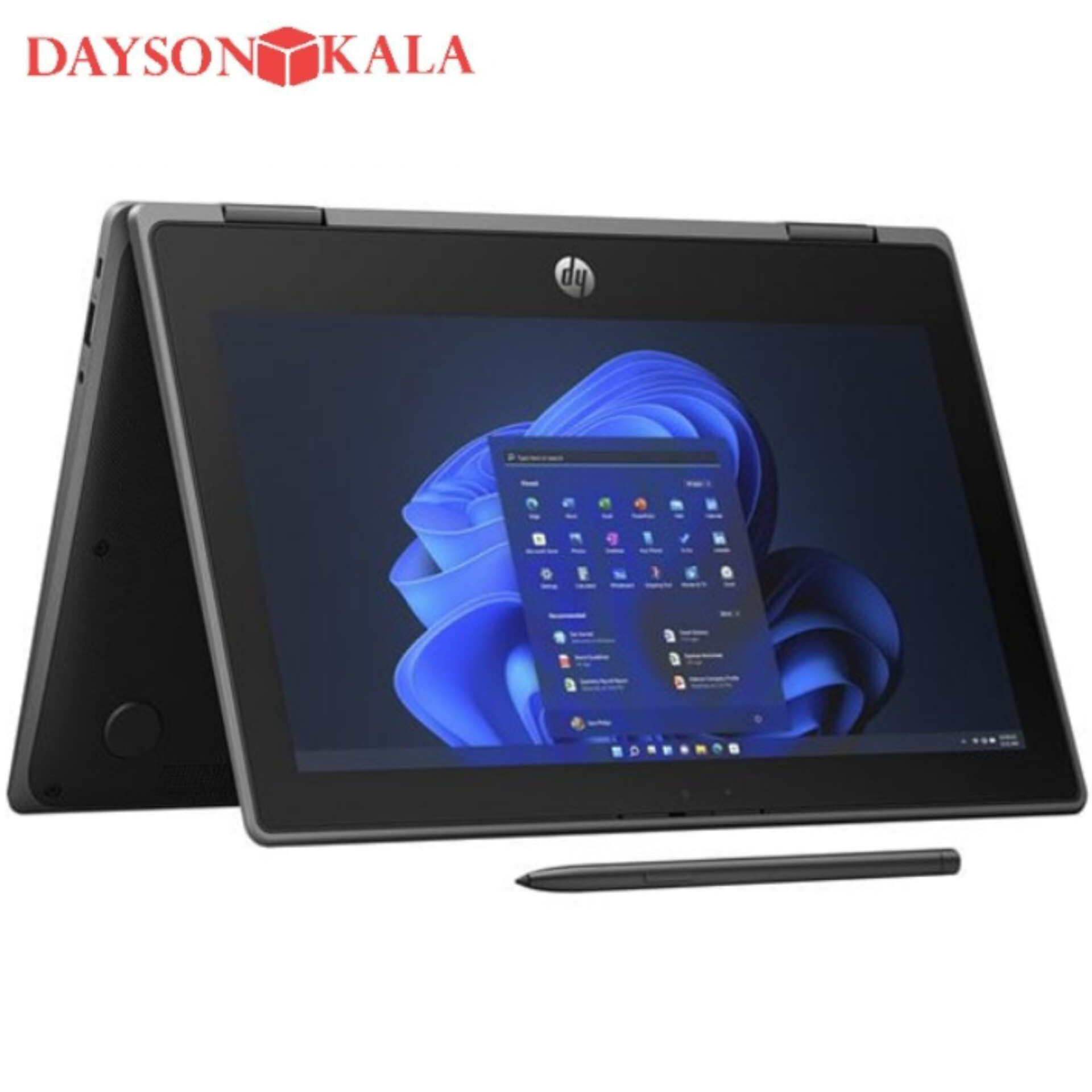لپ تاپ HP Fortis G11 پردازنده Intel N200 رم 8گیگابایت هارد 256گیگابایت نمایشگر 12اینچ